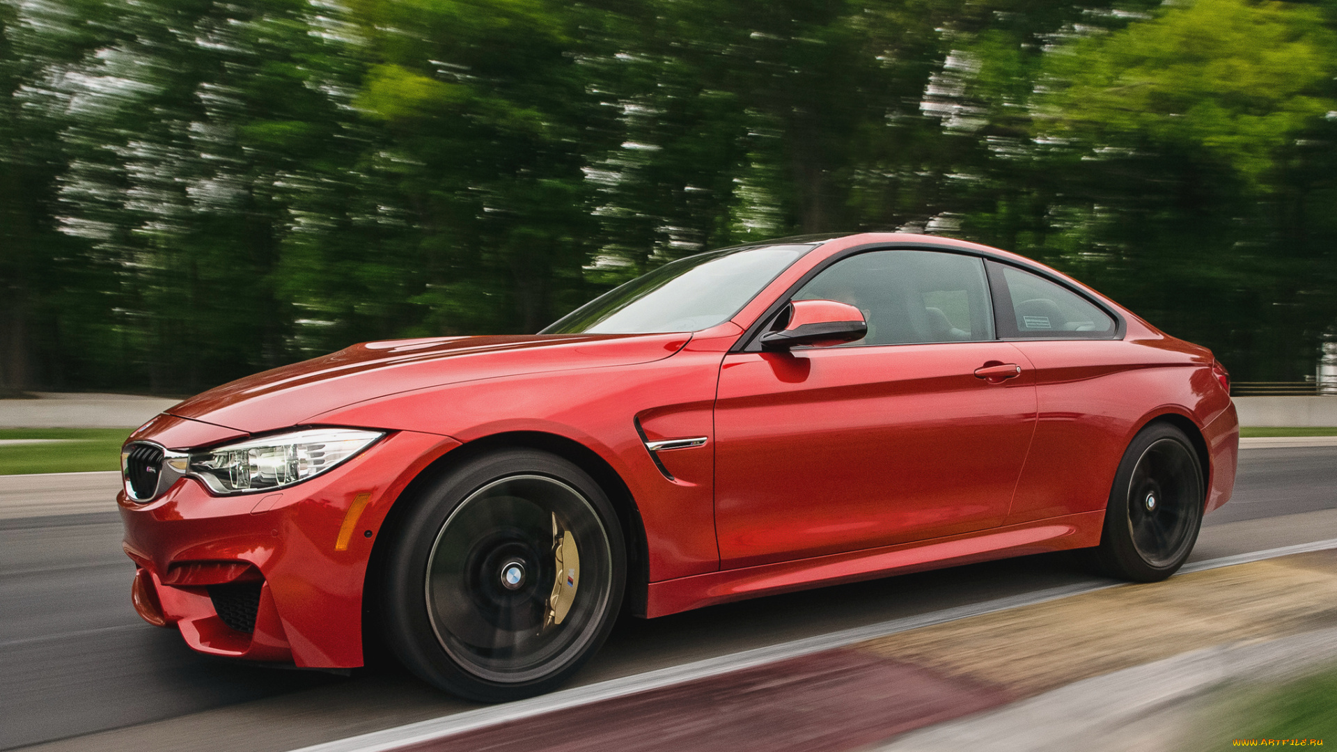 автомобили, bmw, 2015, m4, coupе, us-spec, f82, красный