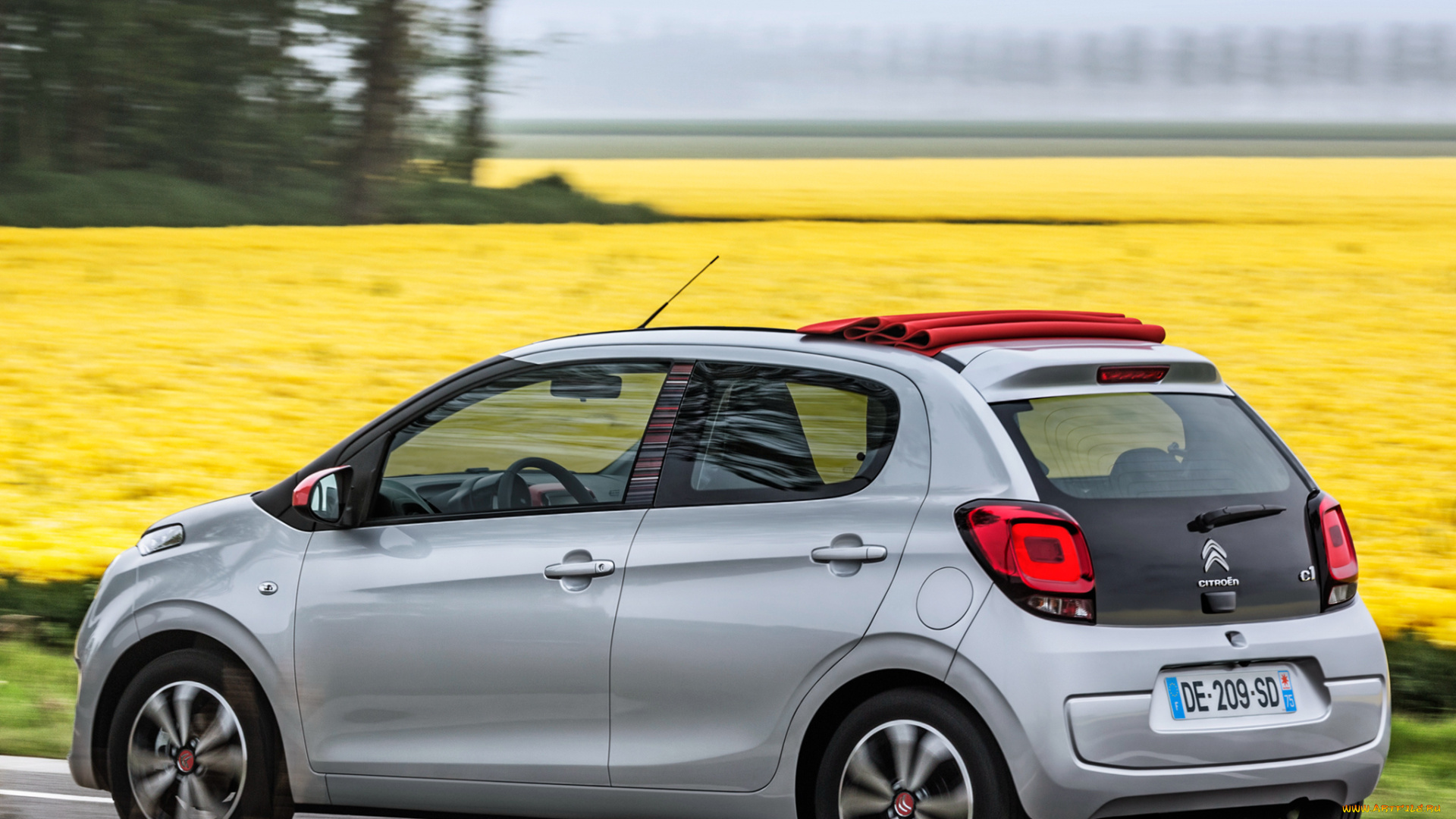 автомобили, citroen, citroеn, c1, airscape, 5-door, 2014, светлый