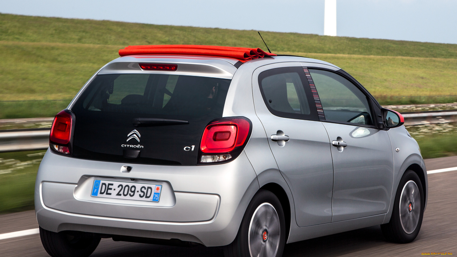 автомобили, citroen, citroеn, c1, airscape, 5-door, 2014, светлый