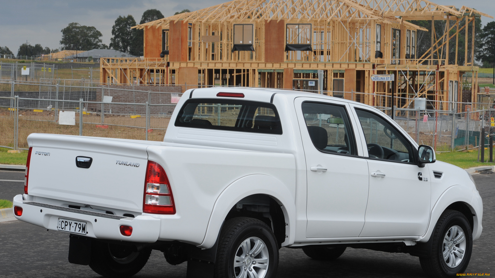 автомобили, foton, au-spec, tunland, серый