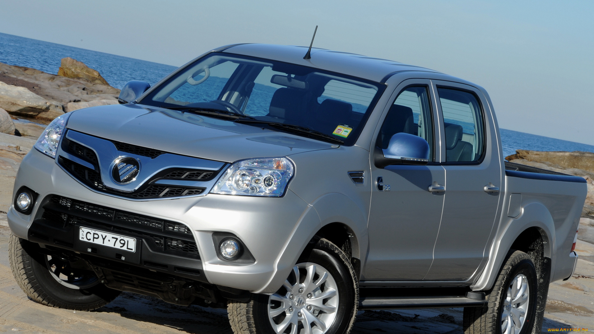 автомобили, foton, tunland, серый, au-spec