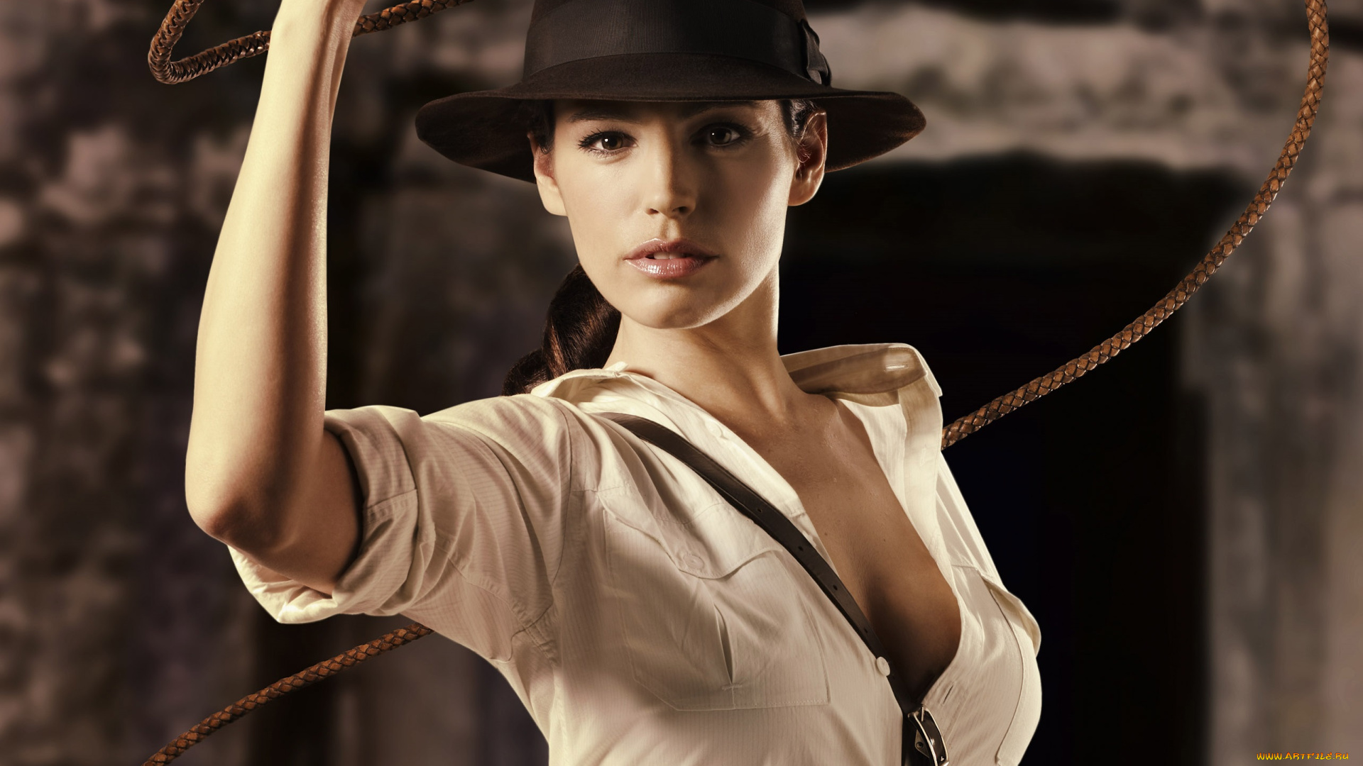 девушки, kelly, brook, жест, кнут, шляпа, амазонка, взгляд