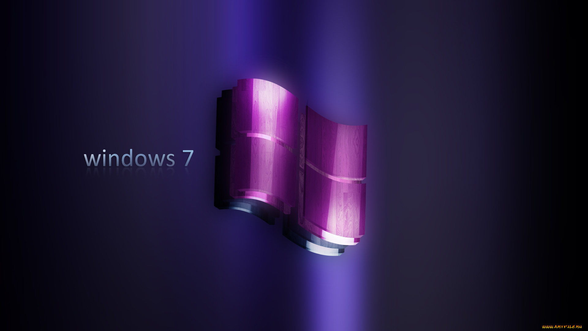 компьютеры, windows, 7, , vienna, логотип, фон