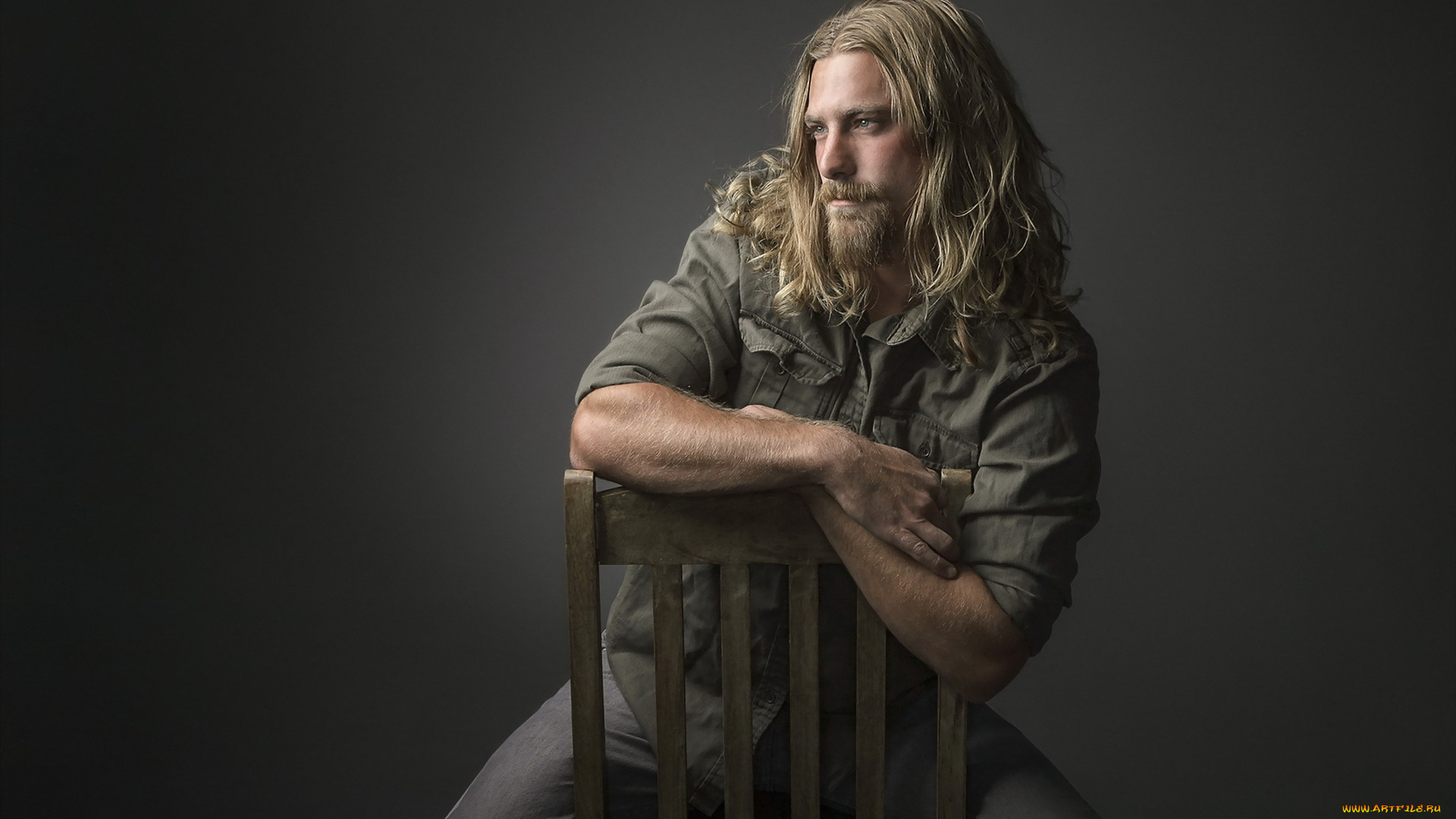 мужчины, -, unsort, фон, портрет