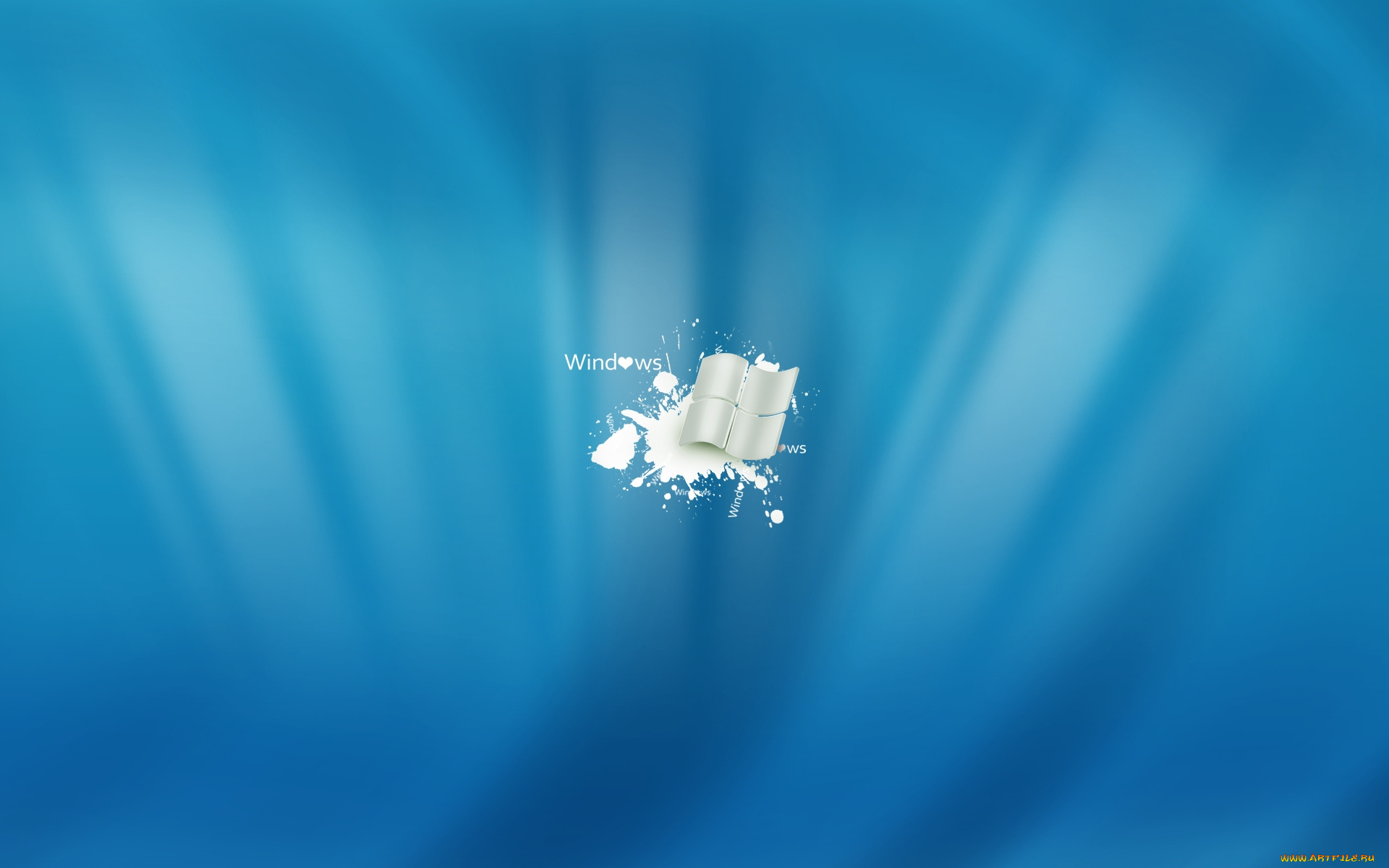 компьютеры, windows, xp, логотип, фон