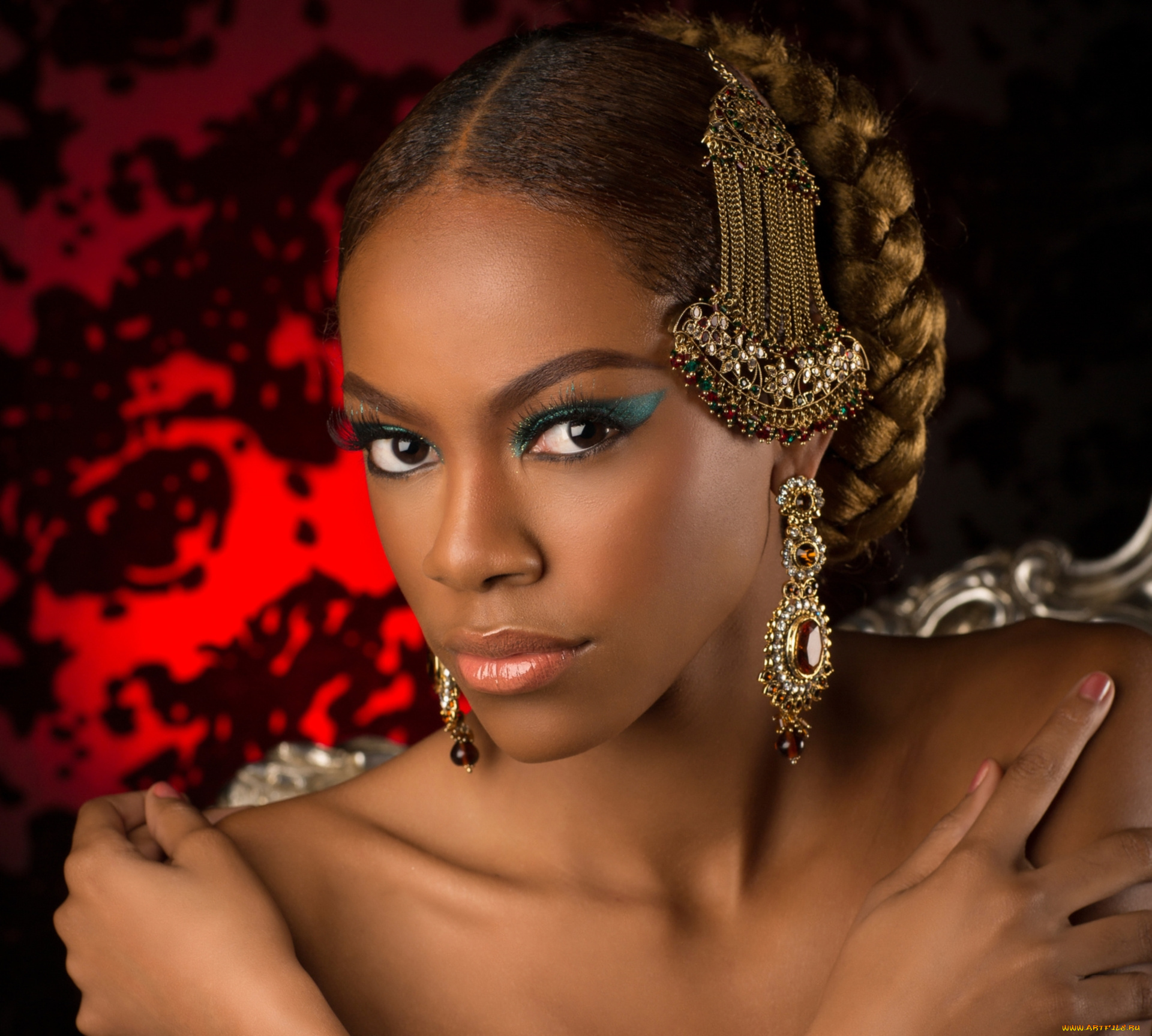 девушки, -unsort, , темнокожие, шоколадка