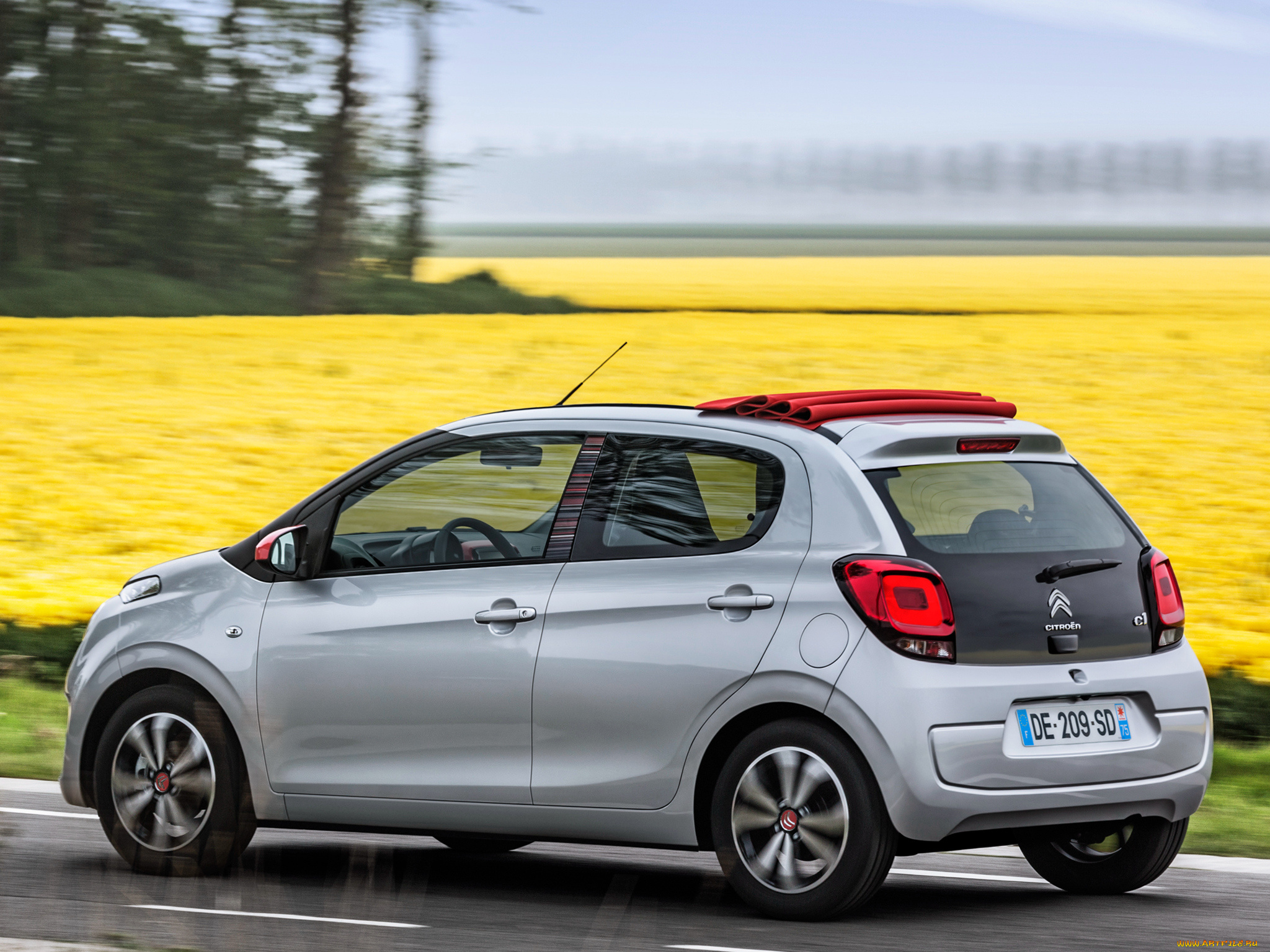 автомобили, citroen, citroеn, c1, airscape, 5-door, 2014, светлый