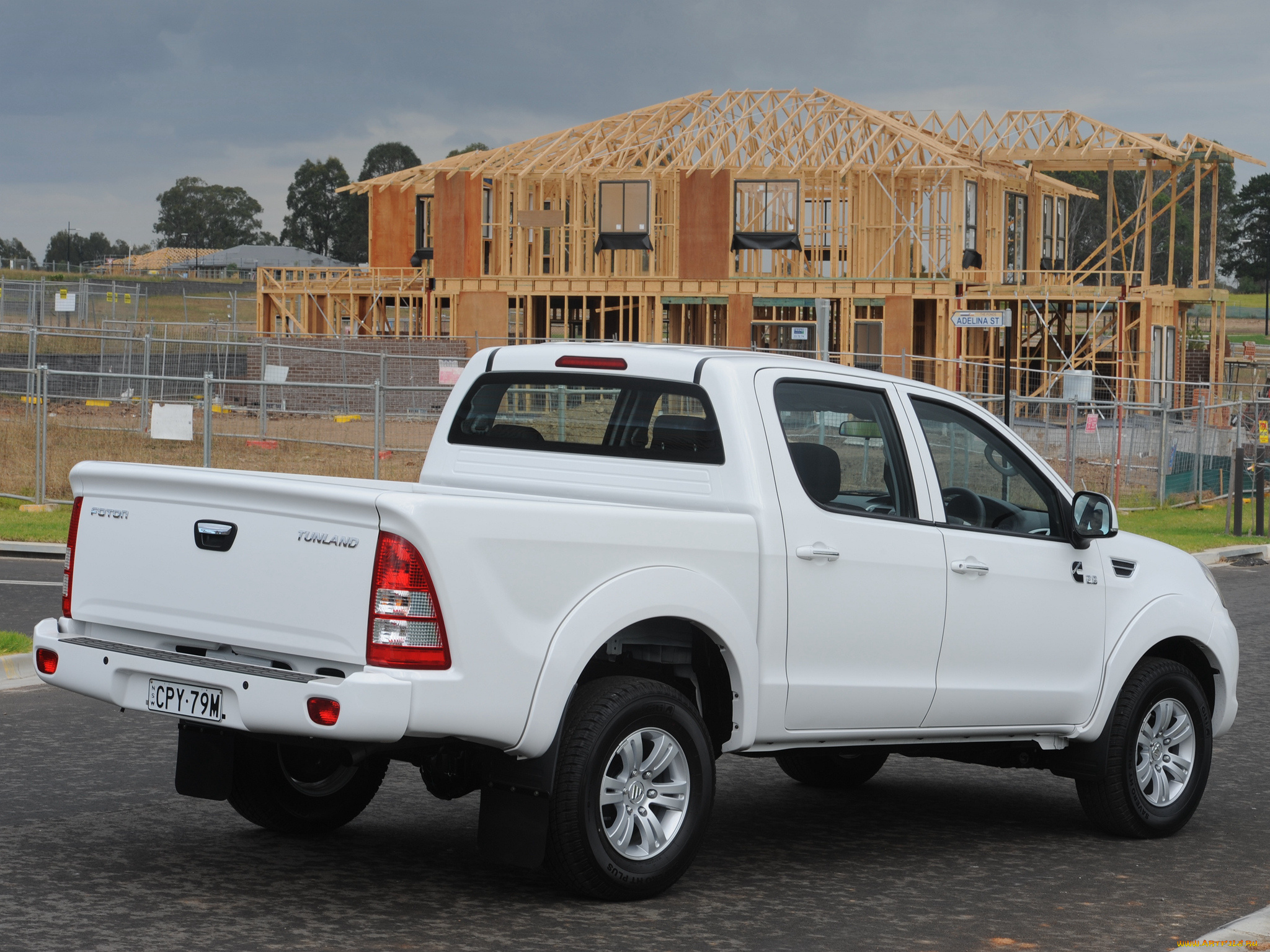 автомобили, foton, au-spec, tunland, серый