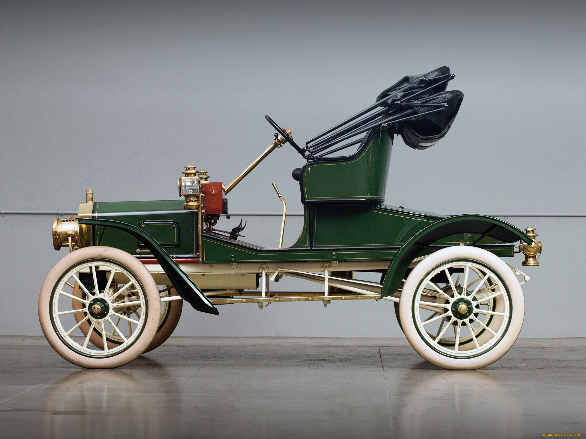 автомобили, классика, ford, model, r, runabout, 1907, г