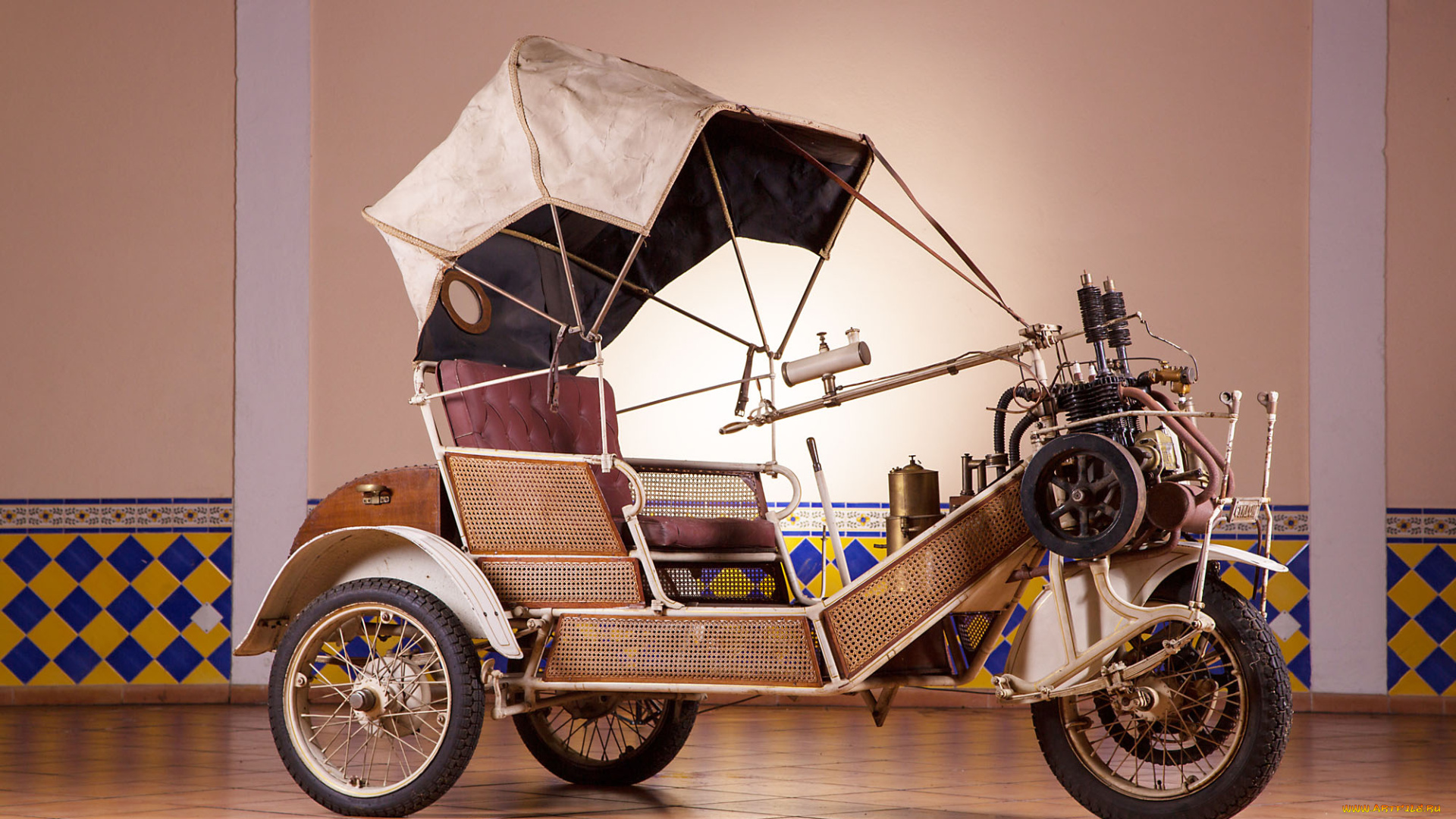 1904, cyklon, cyklonette, мотоциклы, трёхколёсные, мотоциклы, cyklon