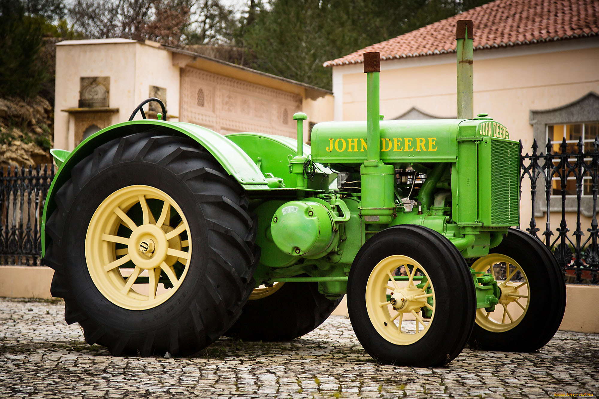 1935, john, deere, model, d, tractor, техника, тракторы, john