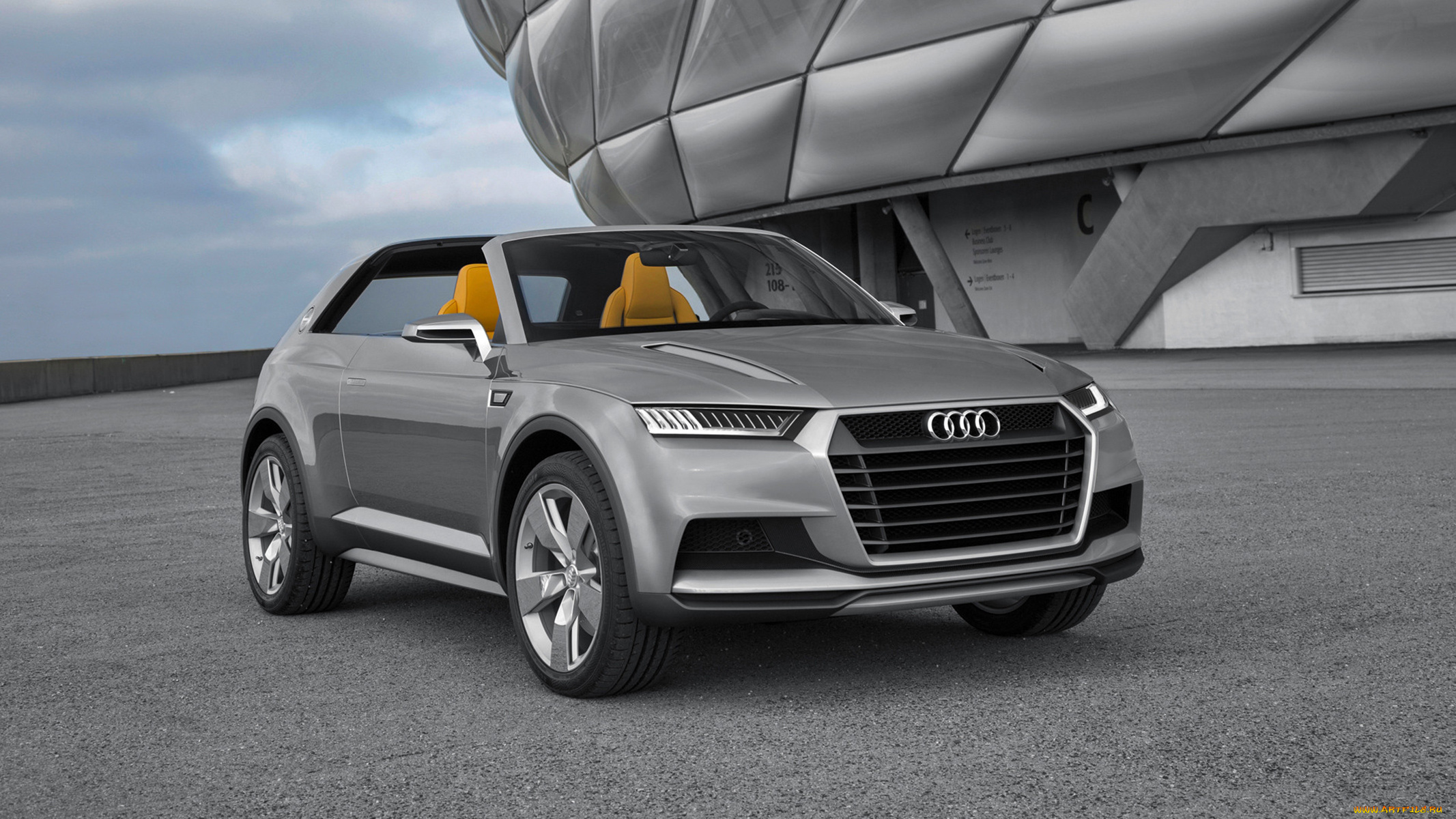 audi, crosslane, coupe, concept, 2012, автомобили, audi, металлик, coupe, crosslane, серебристая, 2012, concept