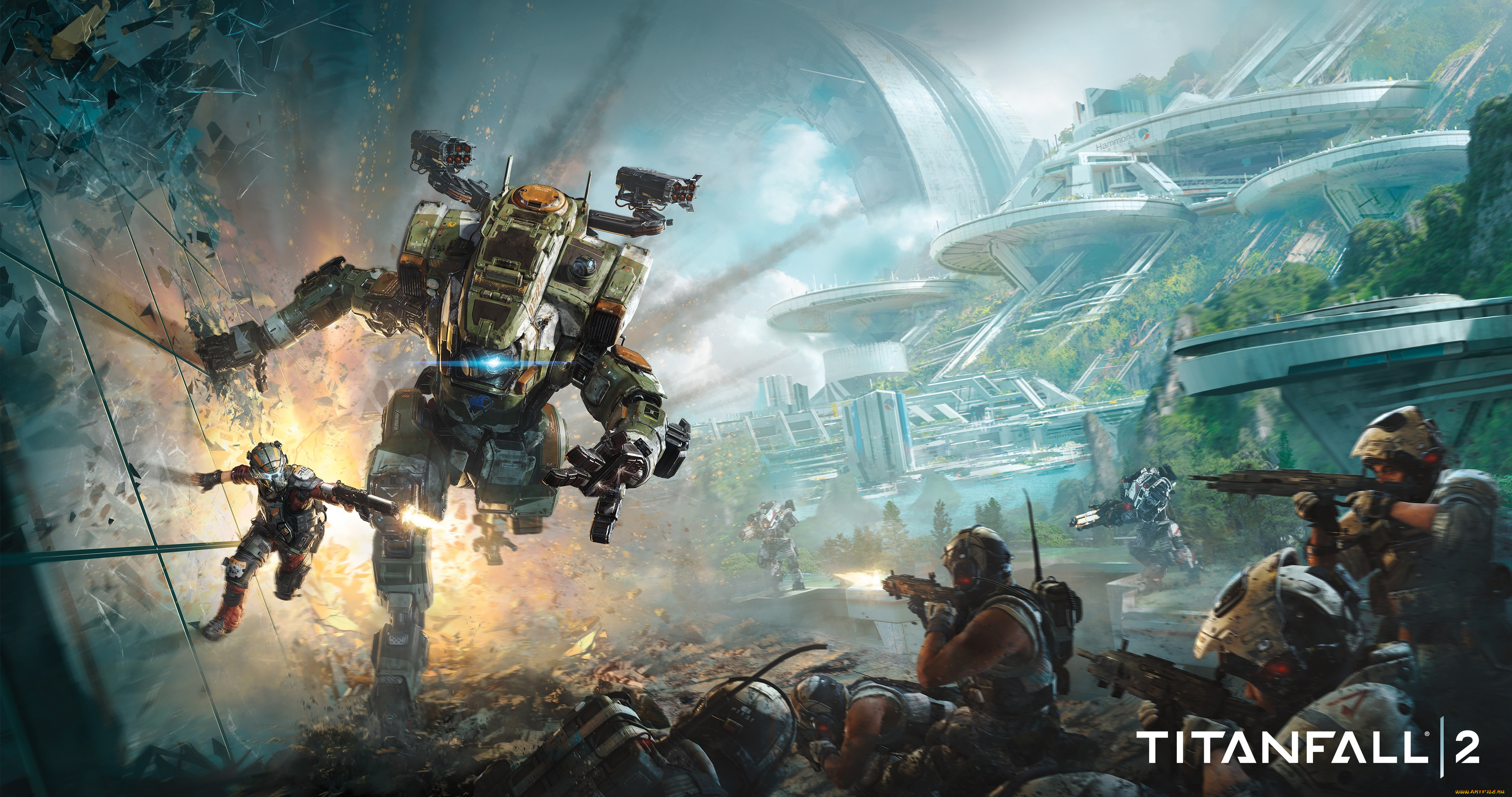 titanfall, 2, видео, игры, боевик, шутер, action, titanfall, 2