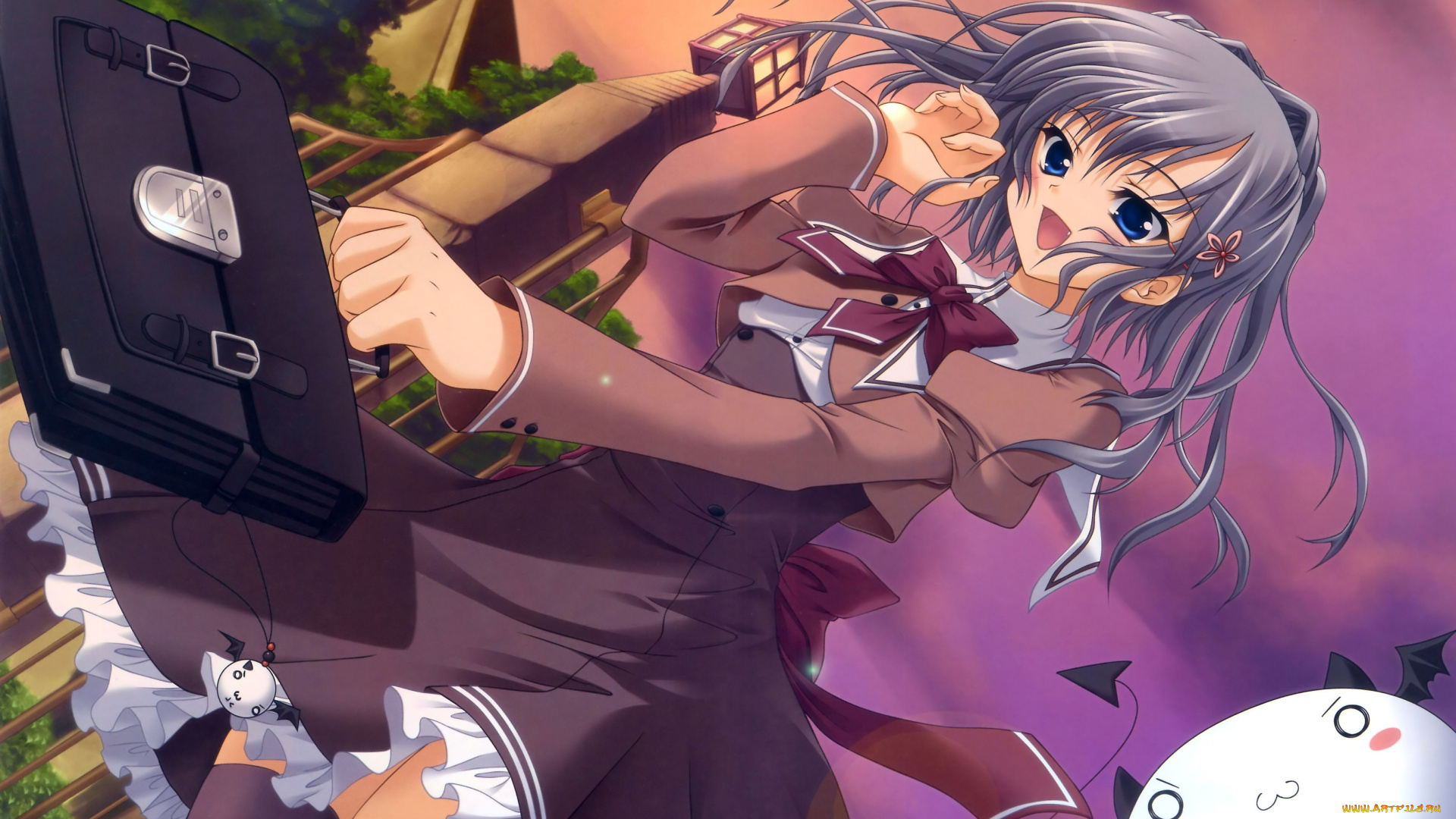 aiyoku, no, eustia, аниме, фон, взгляд, девушка