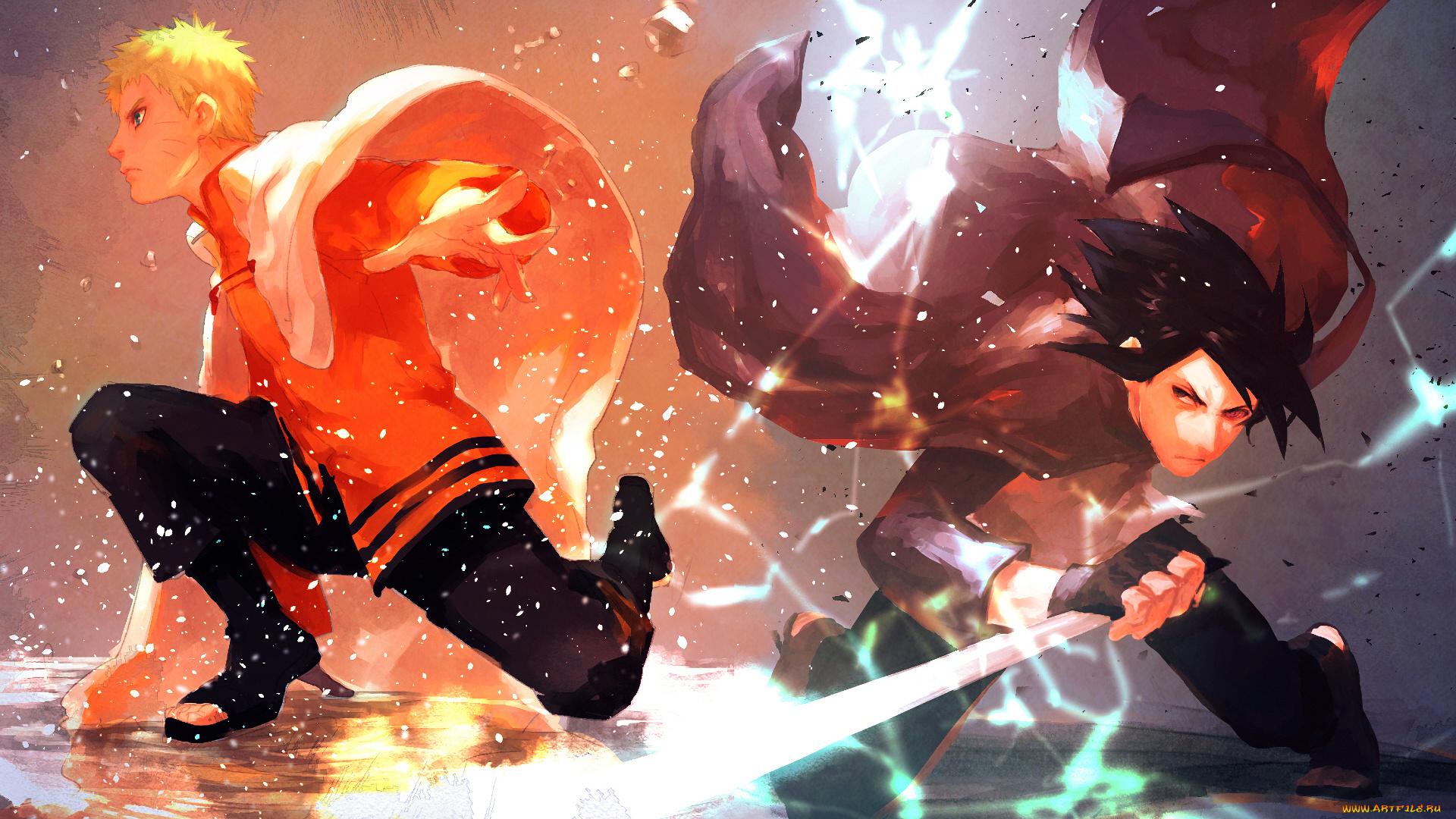 аниме, naruto, наруто, саске