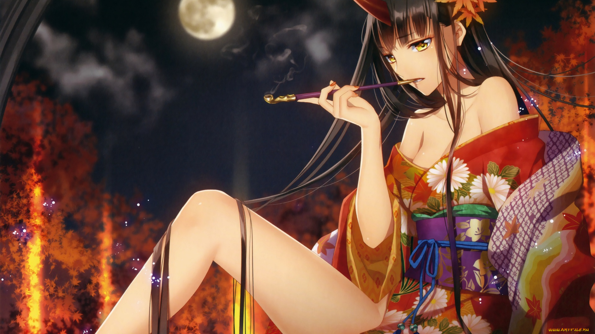 аниме, животные, , существа, murakami, yuichi