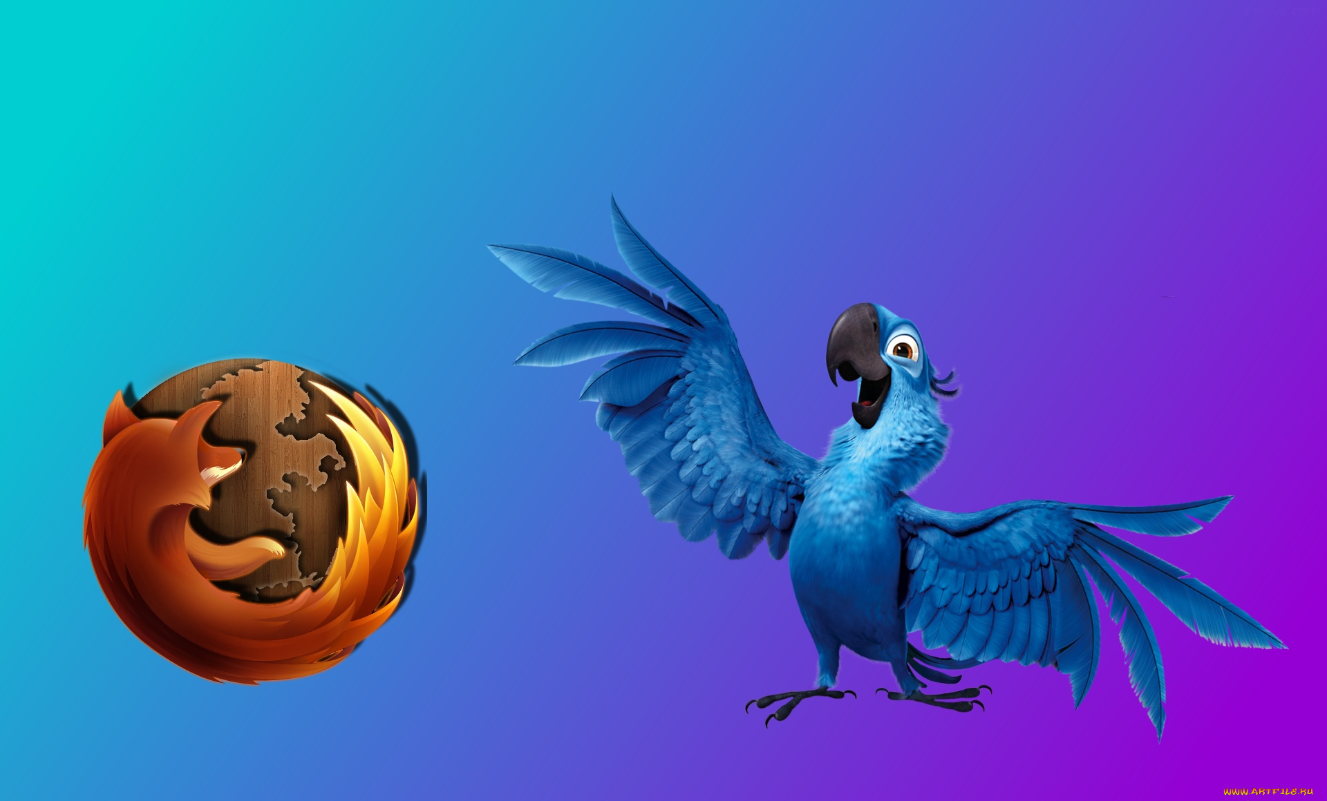 компьютеры, mozilla, firefox, фон, логотип