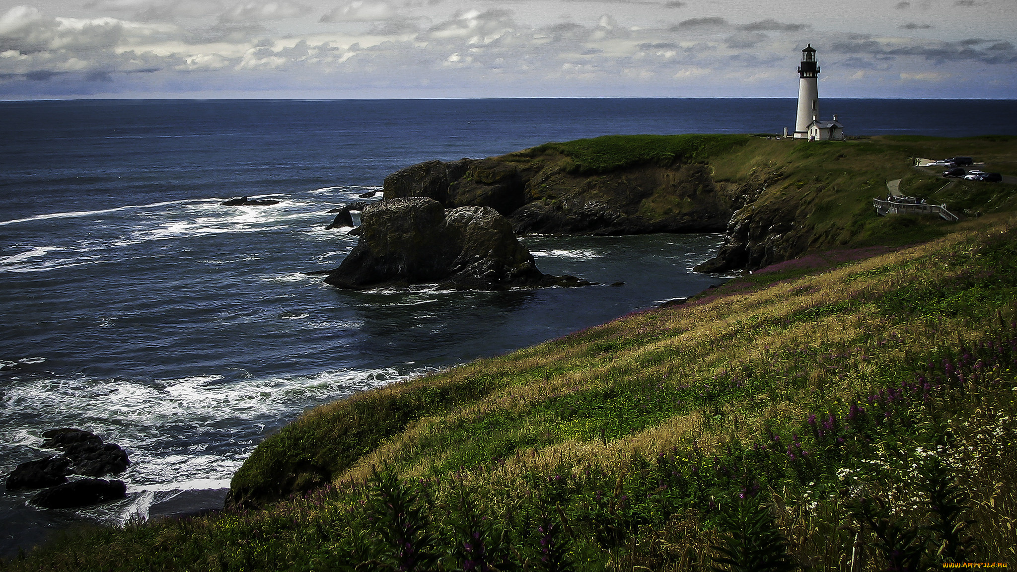 природа, маяки, маяк, побережье