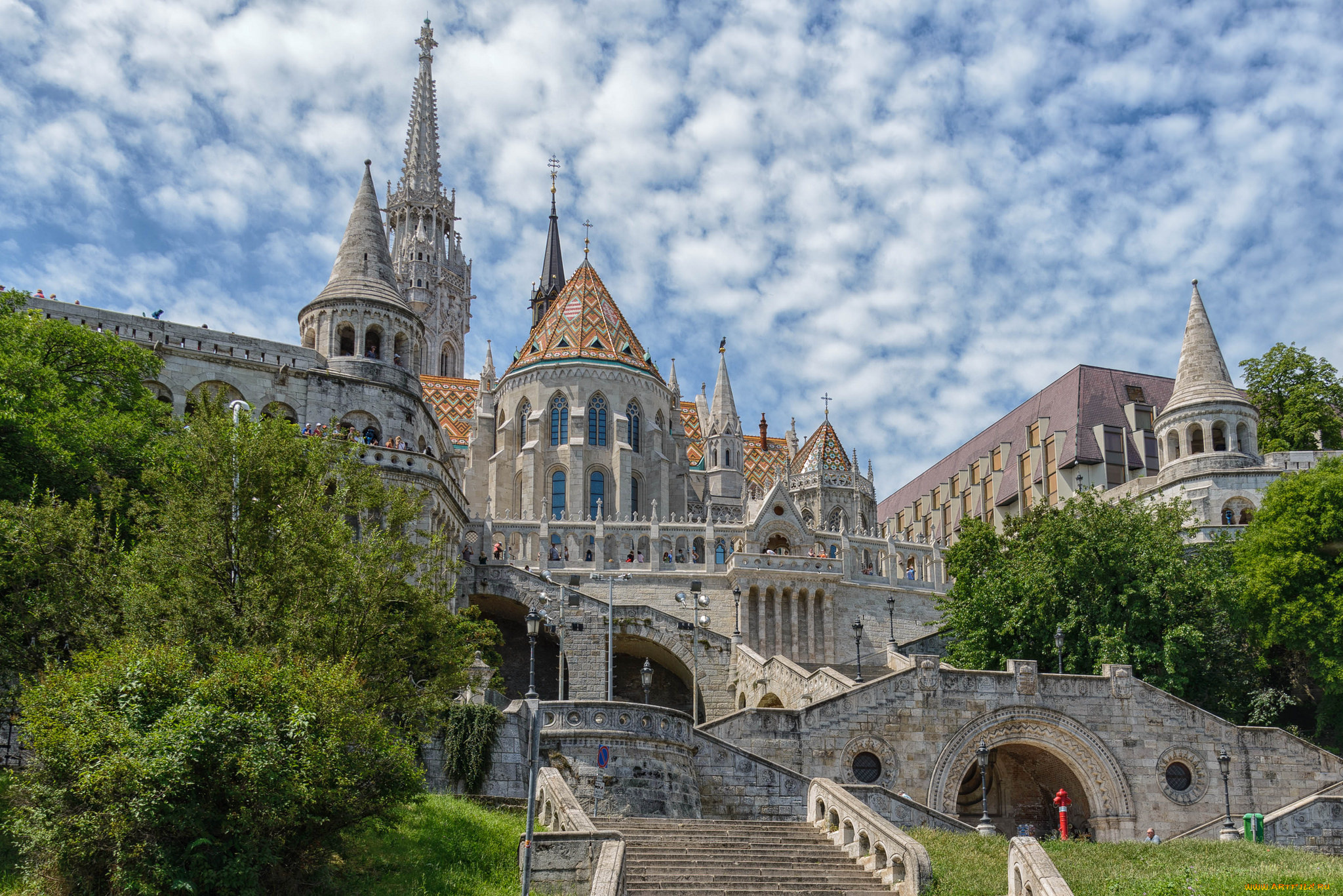 fishermans, bastion, города, будапешт, , венгрия, храм