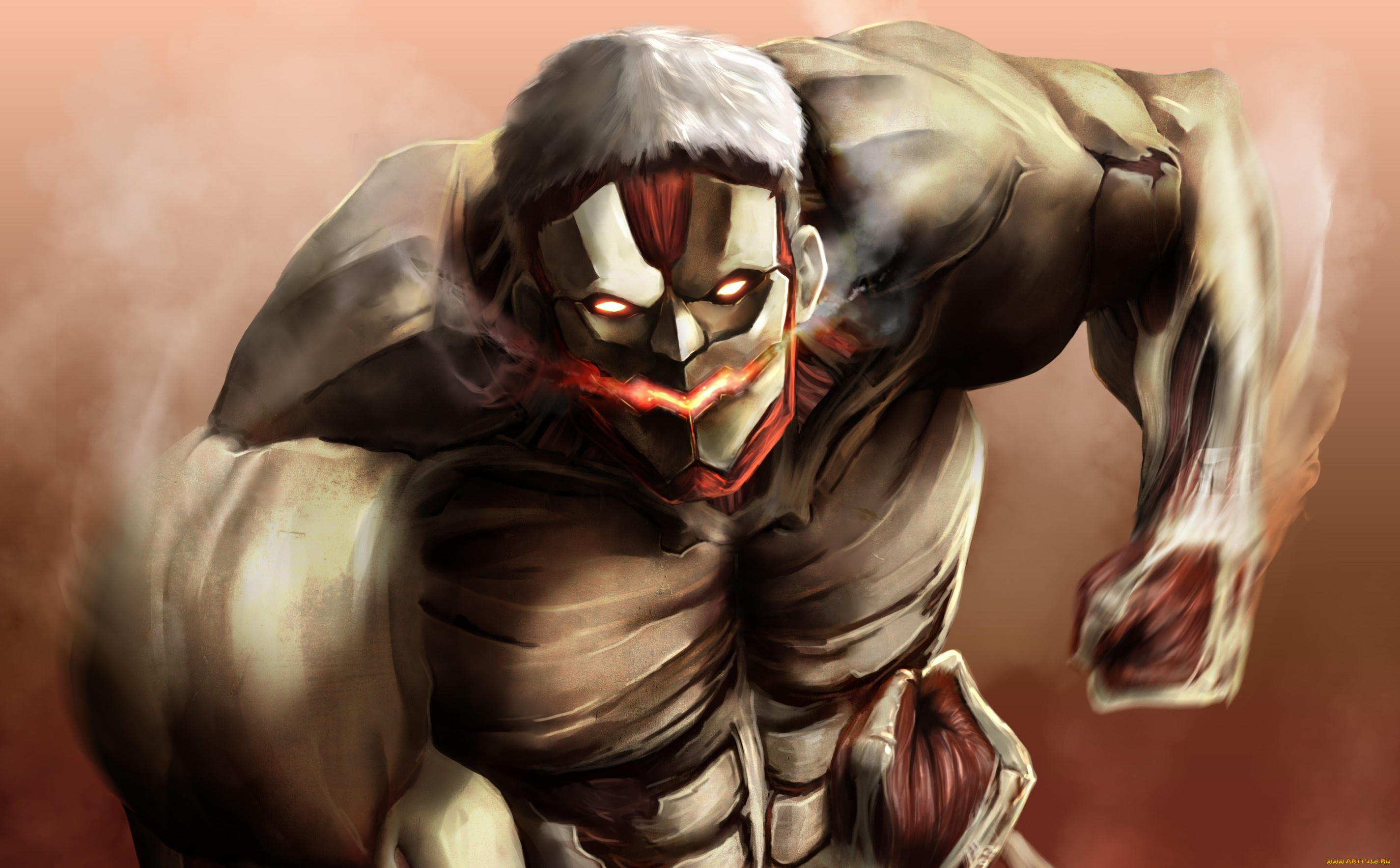 аниме, shingeki, no, kyojin, attack, on, titan