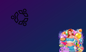 Картинка компьютеры ubuntu+linux фон логотип