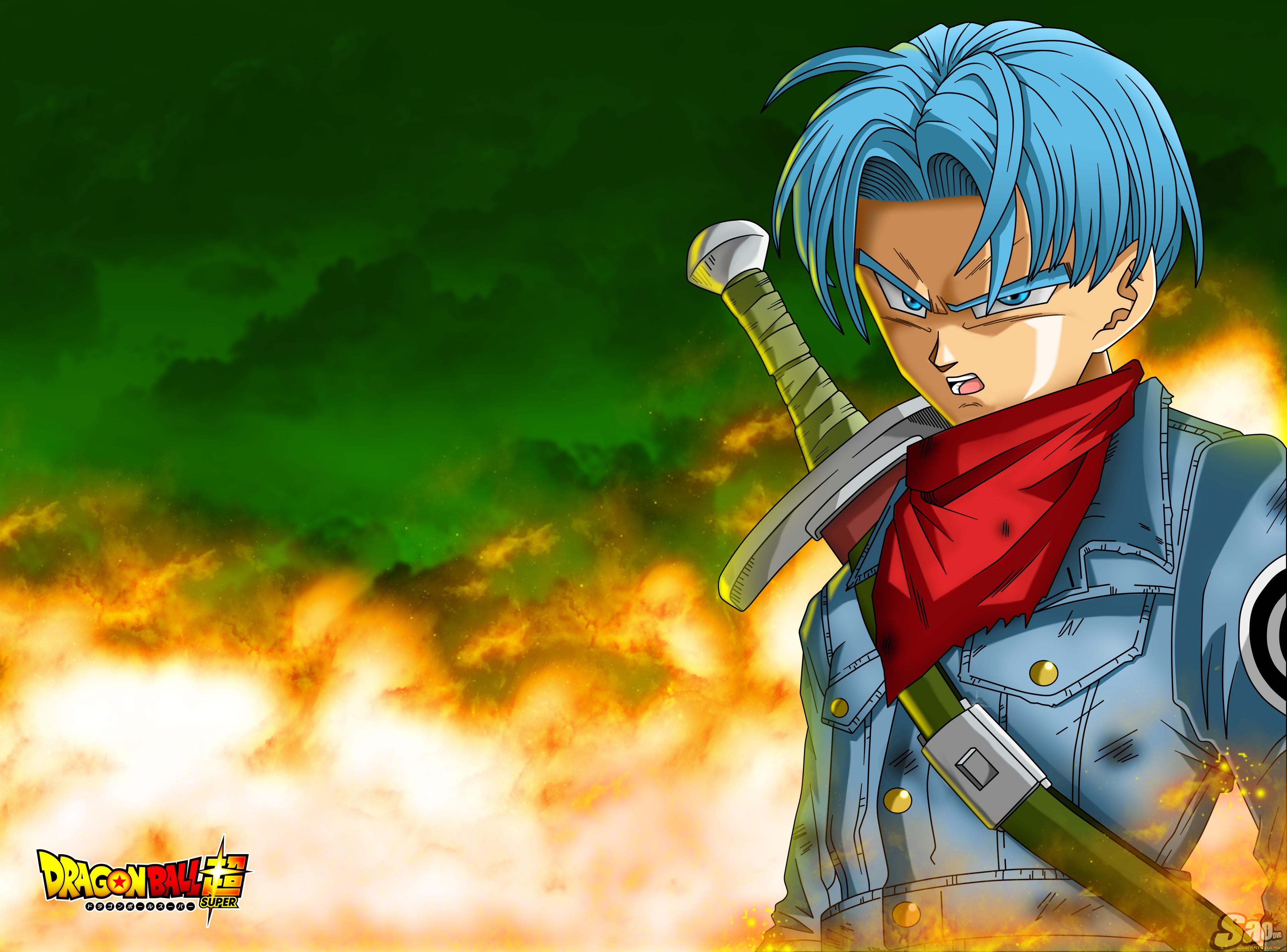 аниме, dragon, ball, sword, ken, blade, hero, asian, warrior, japanese, oriental, asiatic, dragon, ball, strong, yuusha, trunks, super