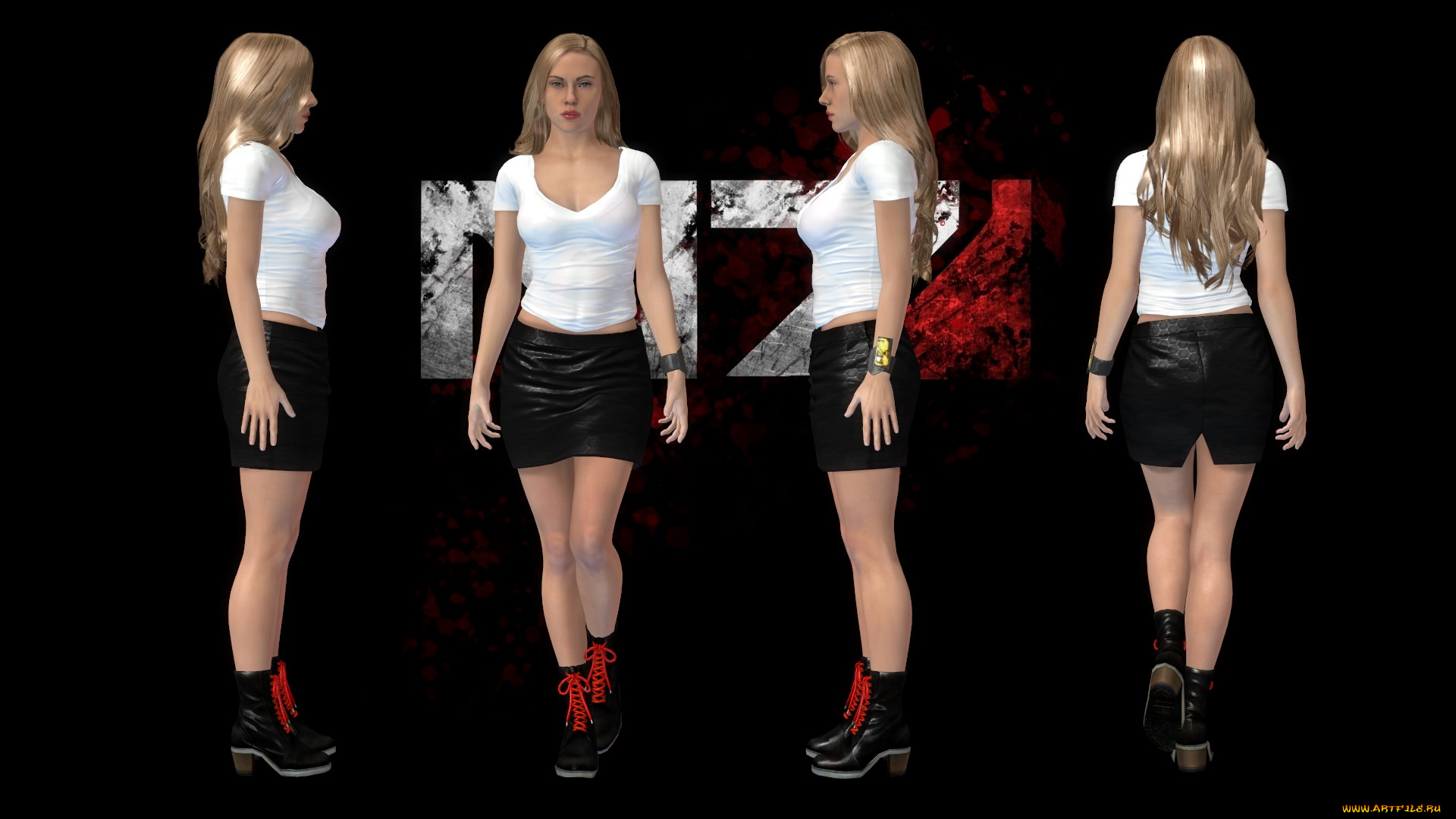 3д, графика, фантазия, , fantasy, фон, взгляд, девушки