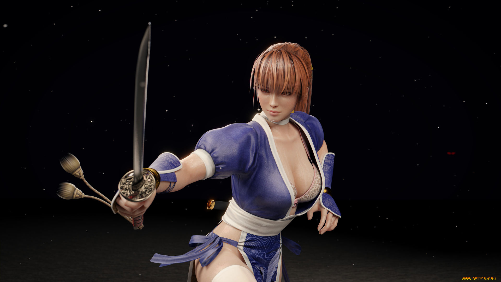 3д, графика, фантазия, , fantasy, фон, взгляд, девушка