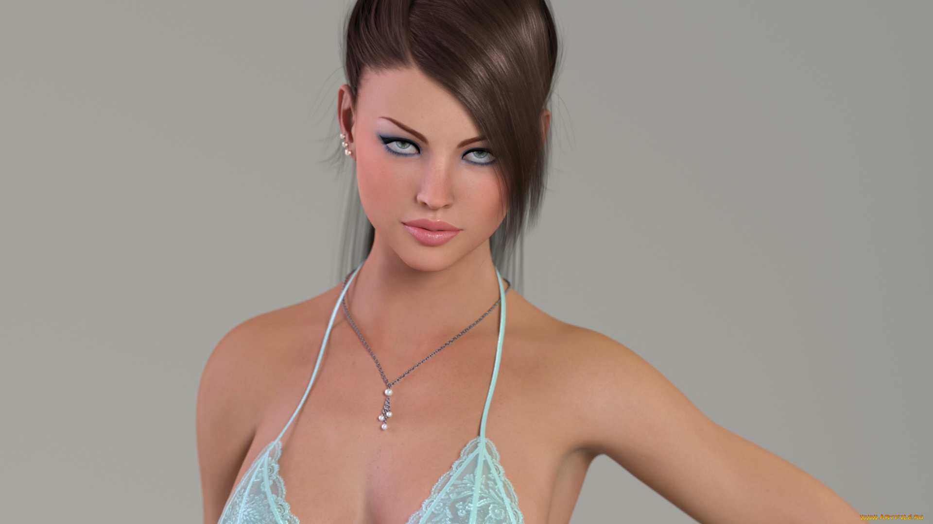 3д, графика, люди, , people, фон, взгляд, девушка