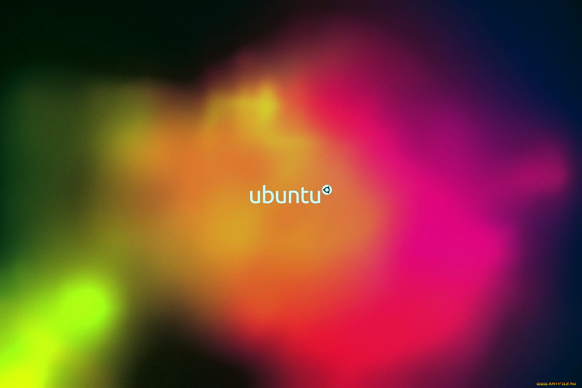 компьютеры, ubuntu, linux, фон, логотип