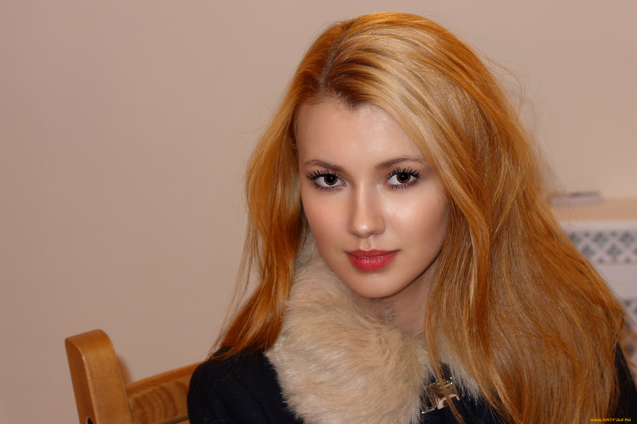 девушки, -unsort, , лица, , портреты, рыжая, воротник, лицо