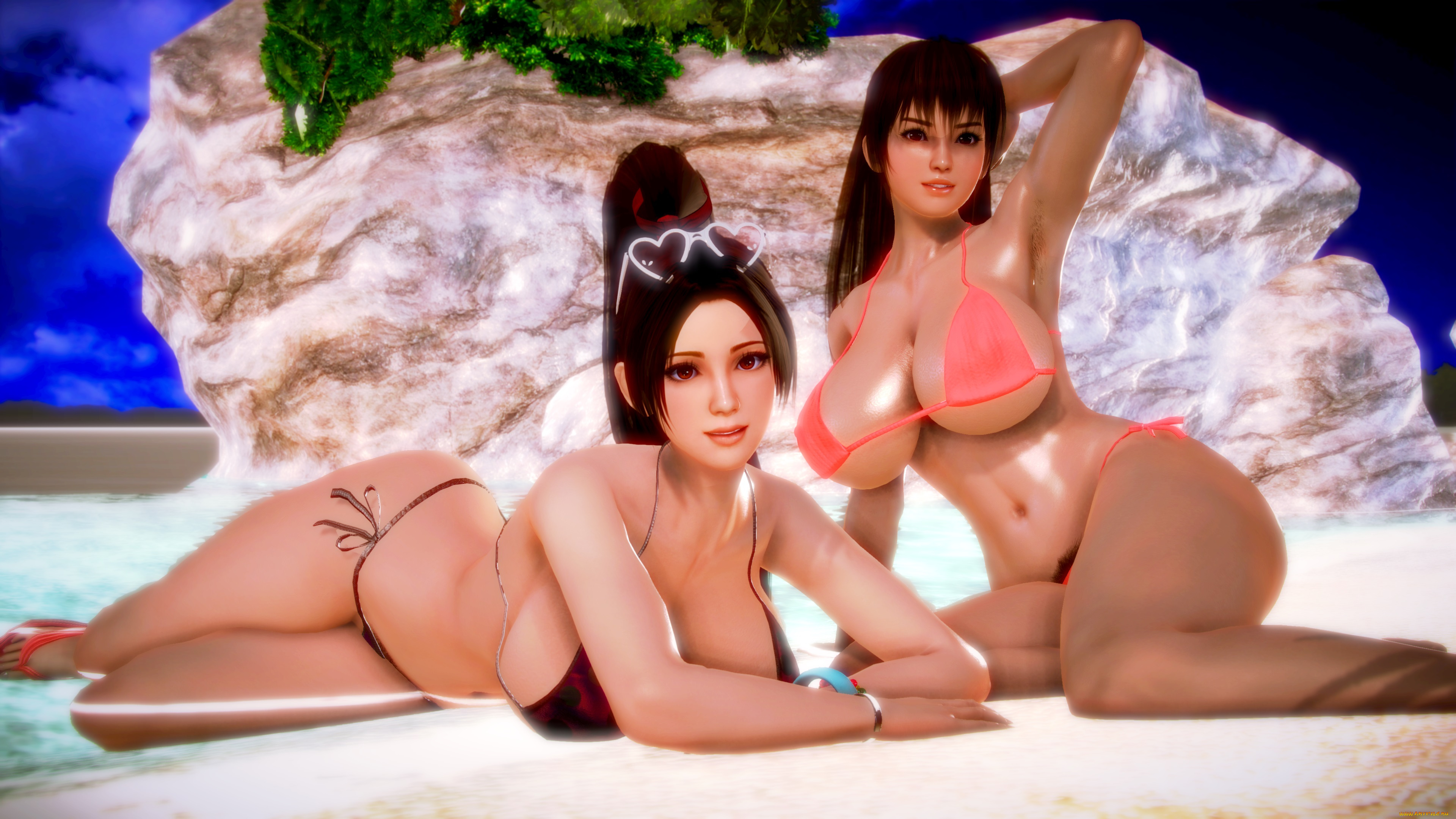 3д, графика, люди, , people, фон, взгляд, девушки