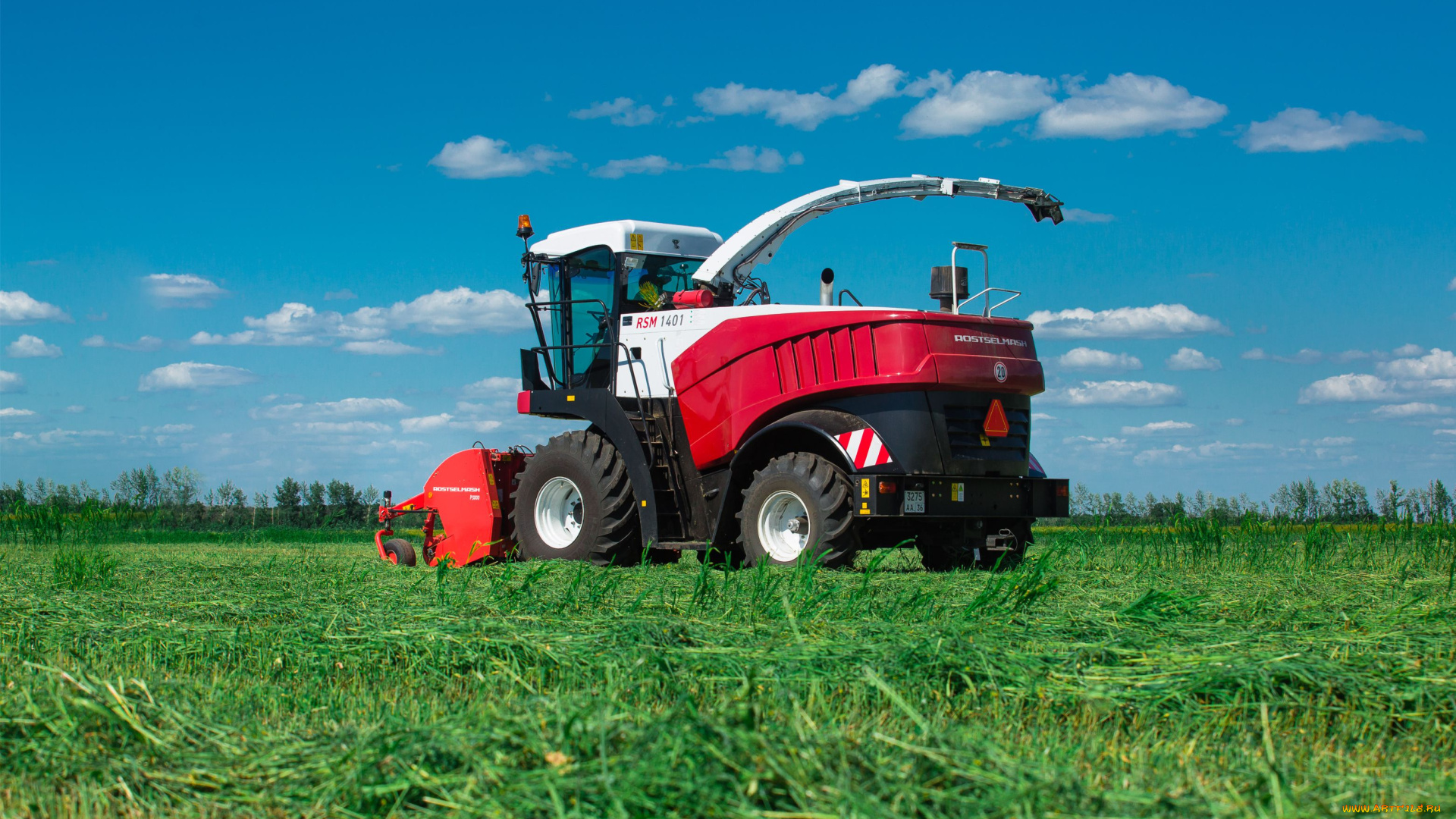 техника, комбайны, rsm