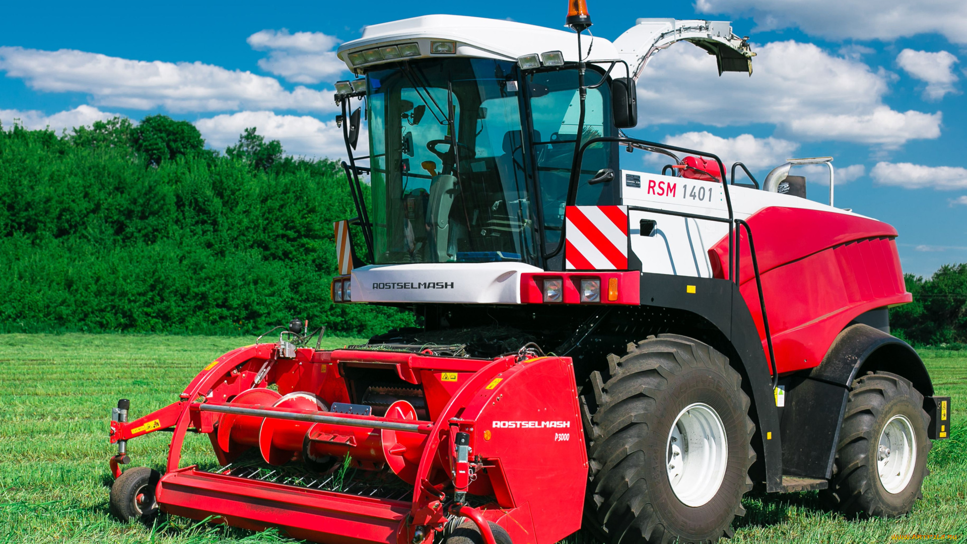 техника, комбайны, rsm