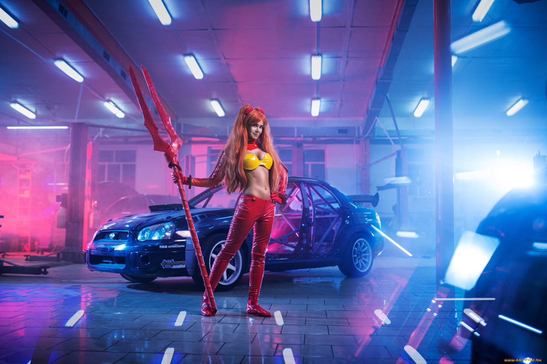 автомобили, -авто, с, девушками, косплей, cosplay