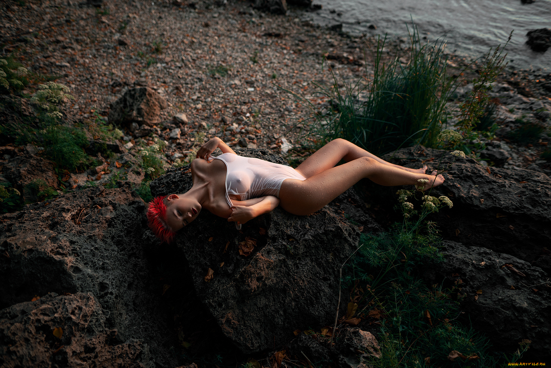 девушки, -, рыжеволосые, и, разноцветные, анна