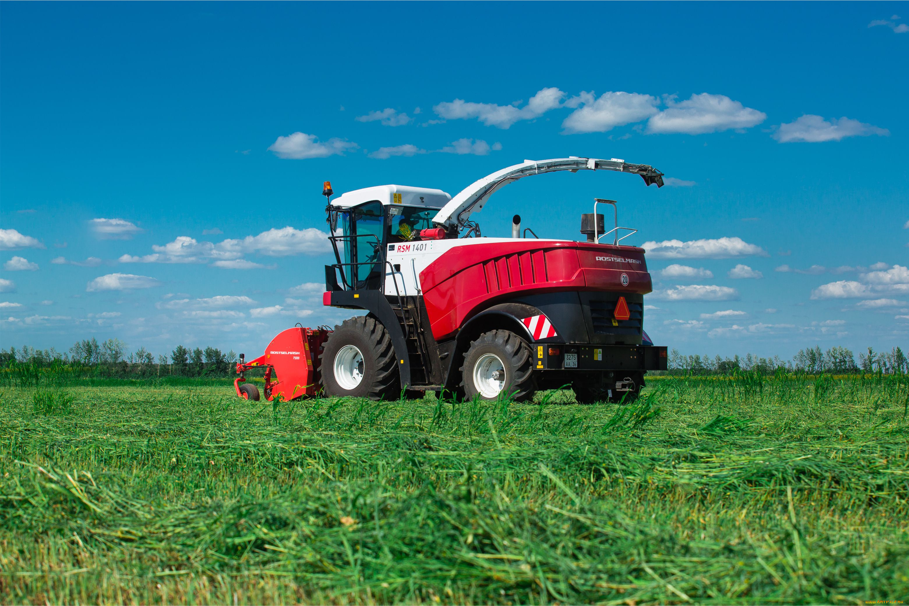 техника, комбайны, rsm