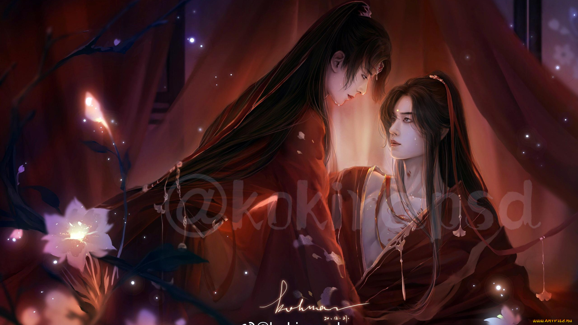 рисованное, кино, , мультфильмы, вэй, усянь, лань, ванцзы