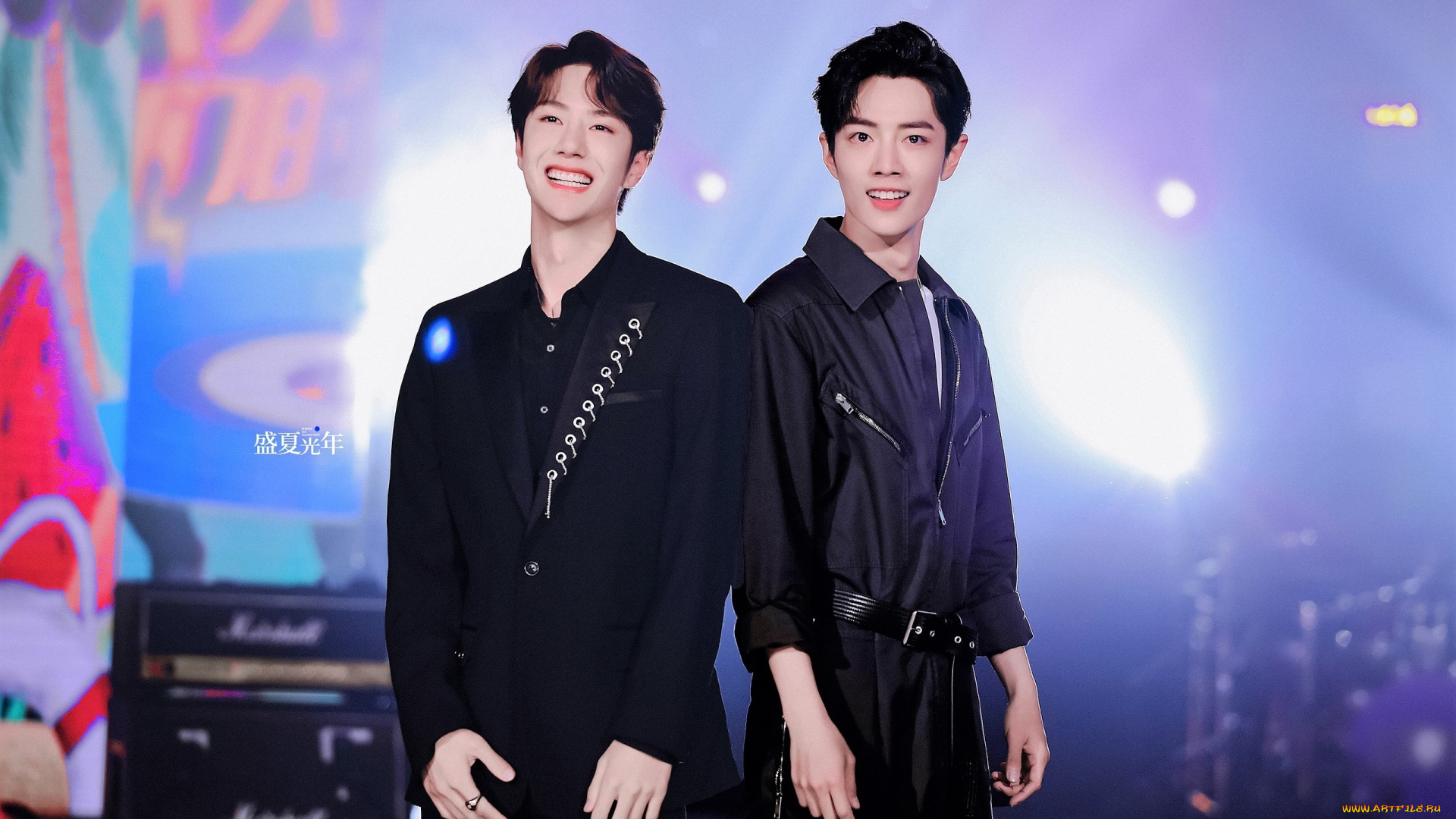 разное, знаменитости, ван, ибо, сяо, чжань, сцена