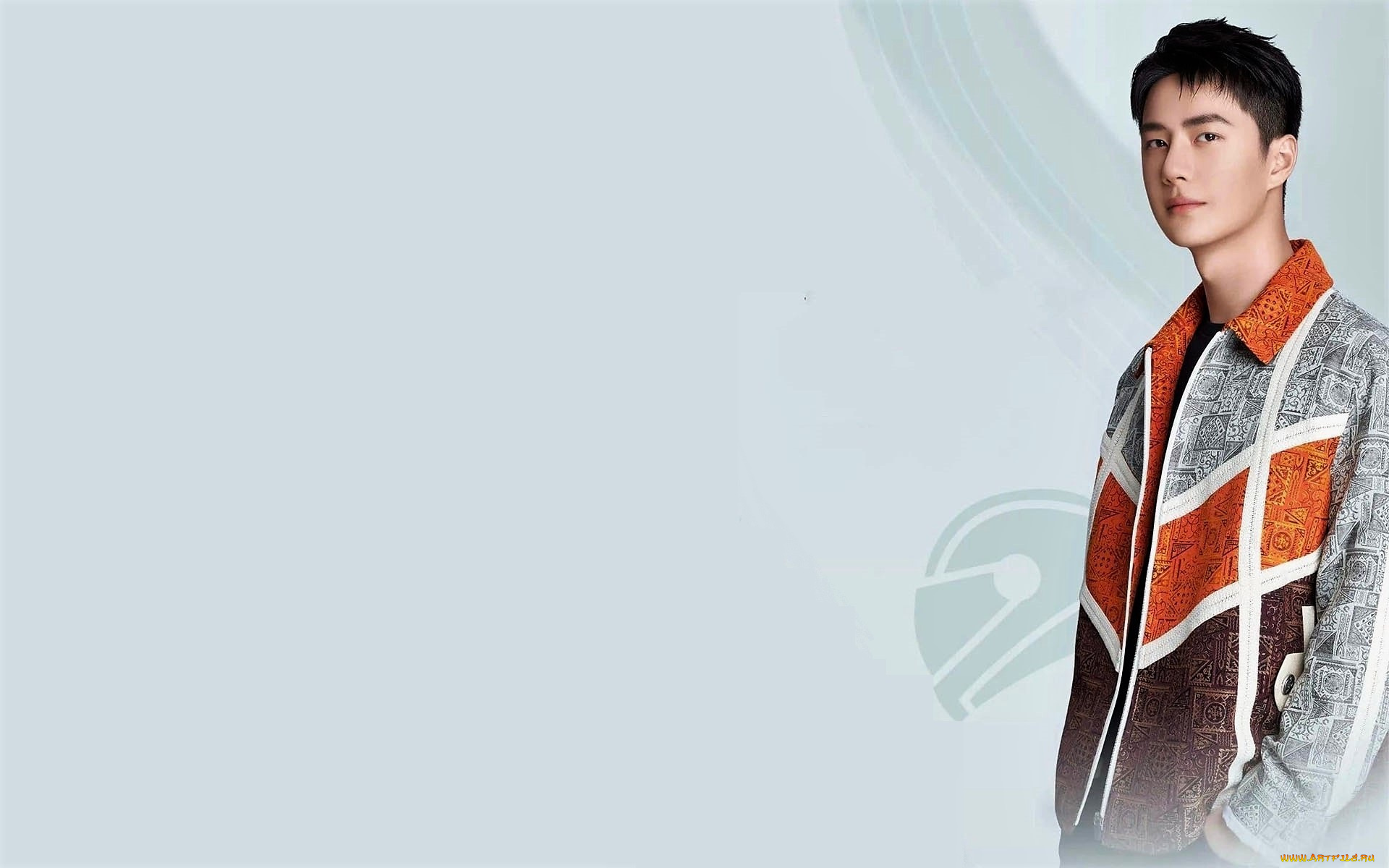 мужчины, wang, yi, bo, актер, куртка