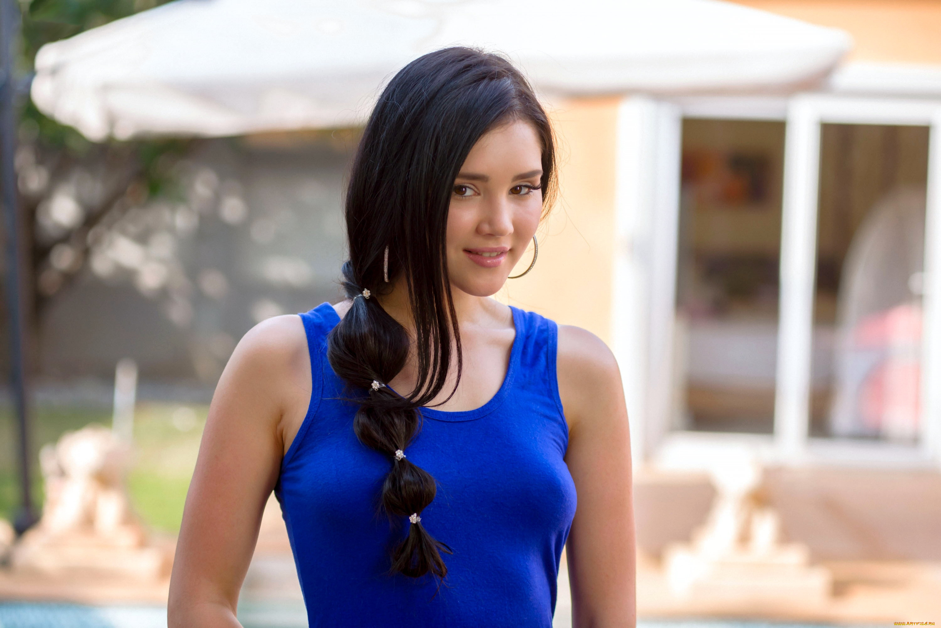 девушки, malena, fendi, коса