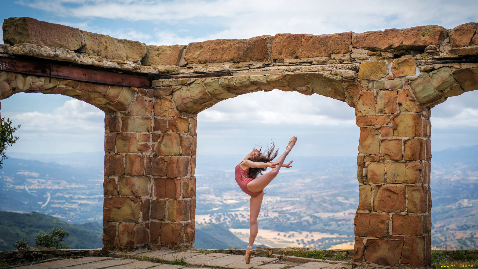 девушки, -, брюнетки, , шатенки, балерина