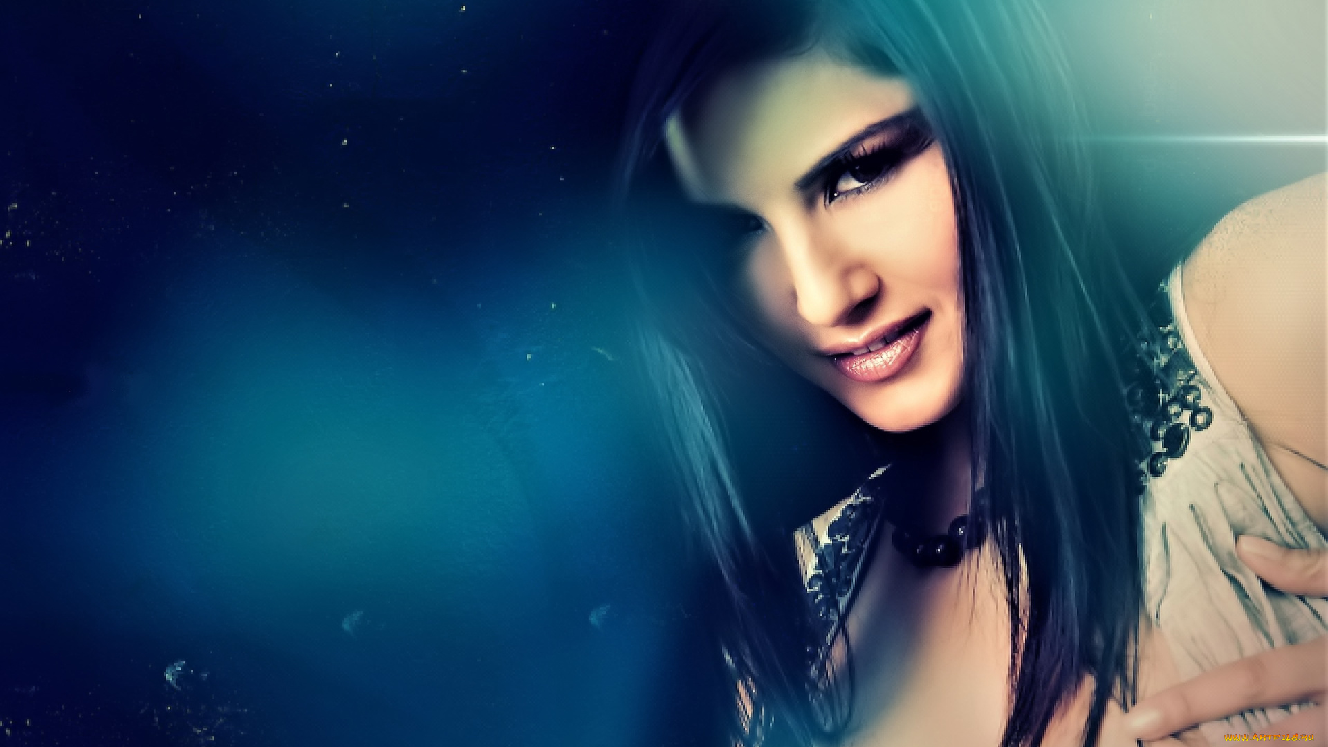 девушки, sunny, leone, брюнетка, лицо, бусы