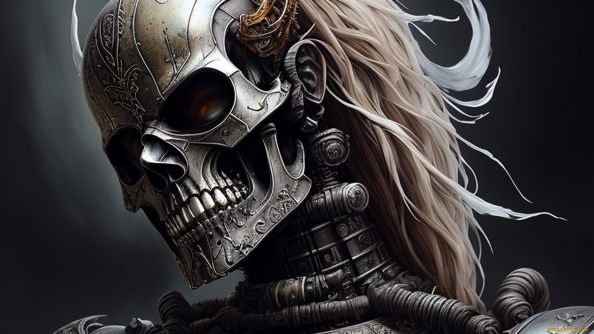 фэнтези, нежить, нейросети, графика, нейроарт, ai, art, нейронные, сети, рисунки, нейро, искусство, череп