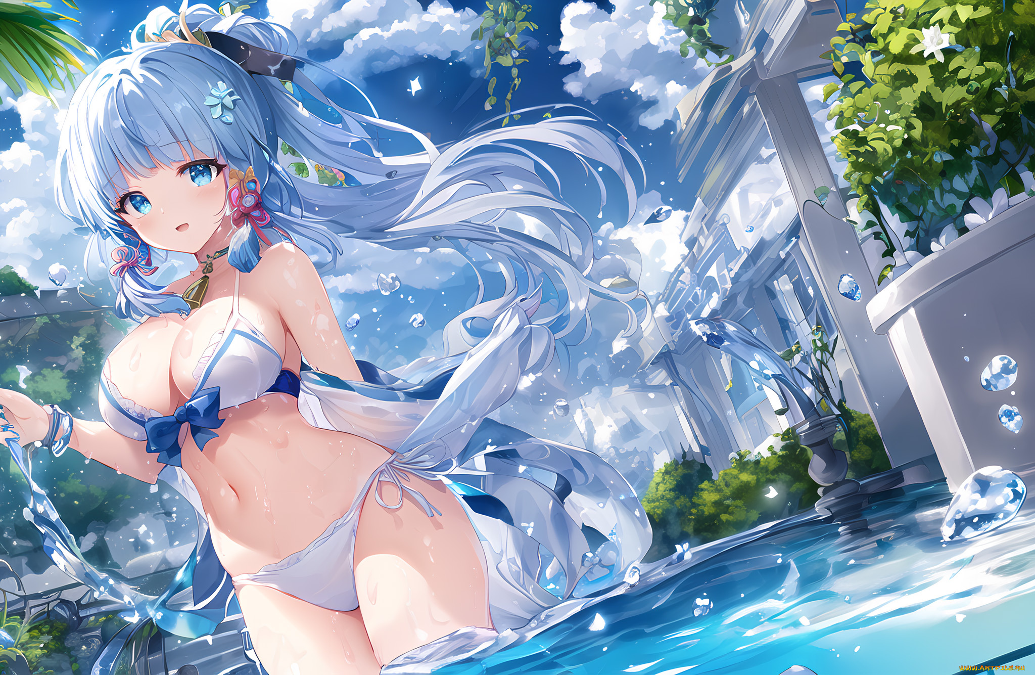 аниме, пейзажи, , природа, нейросети, графика, нейроарт, ai, art, нейронные, сети, рисунки, нейро, искусство