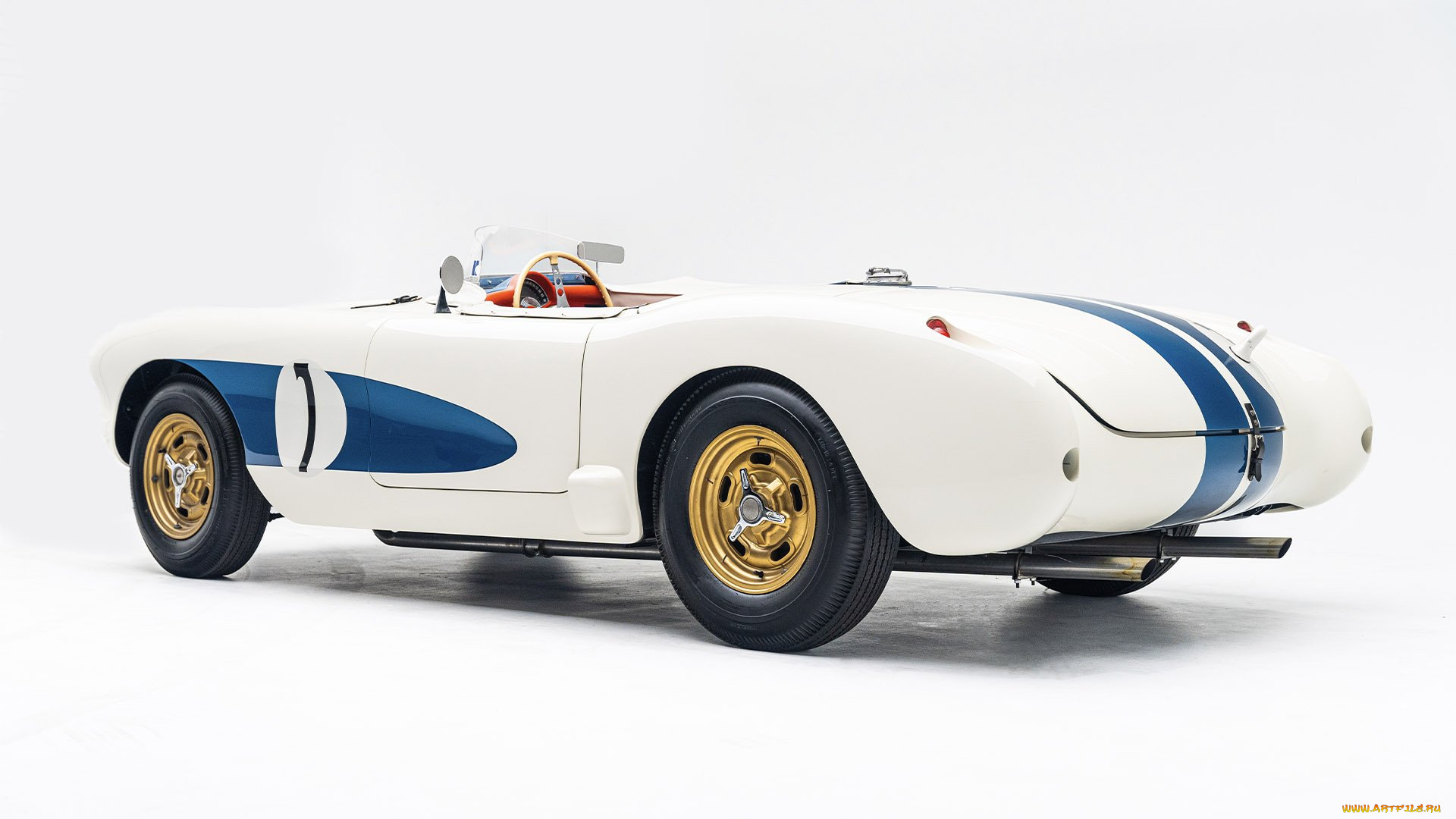 1956-chevrolet-corvette-sr, автомобили, corvette