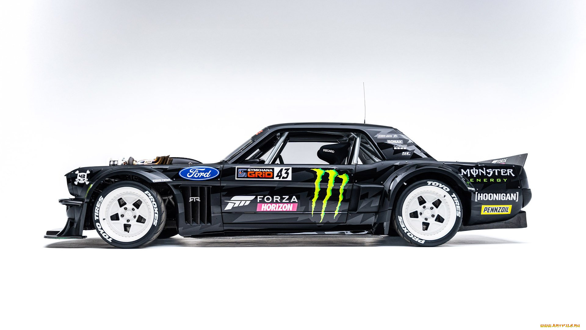 1965-ford-mustang-rtr-hoonicorn, автомобили, mustang, hoonigan