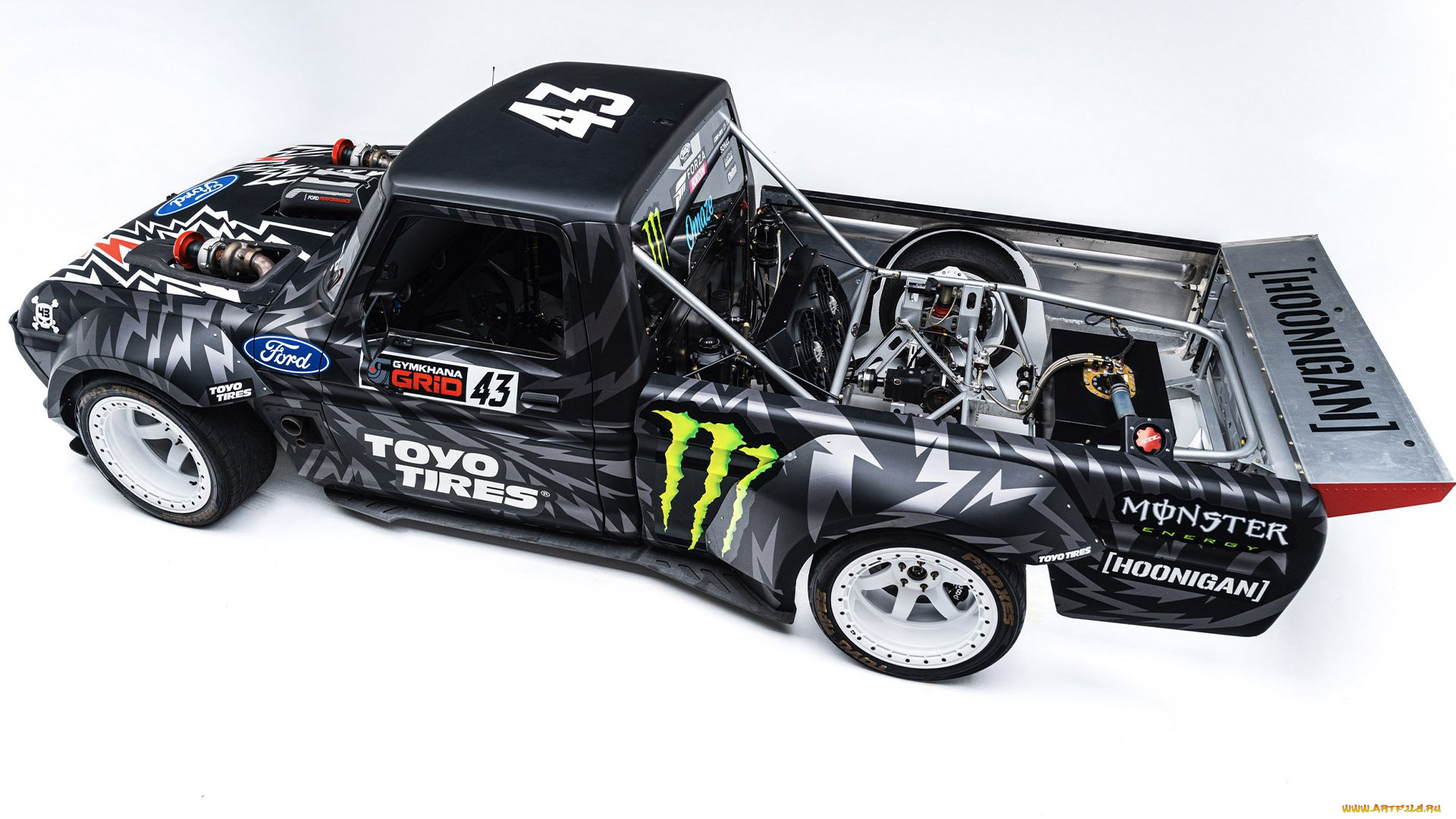 1977-ford-f150-hoonitruck, автомобили, custom, pick-up, ford