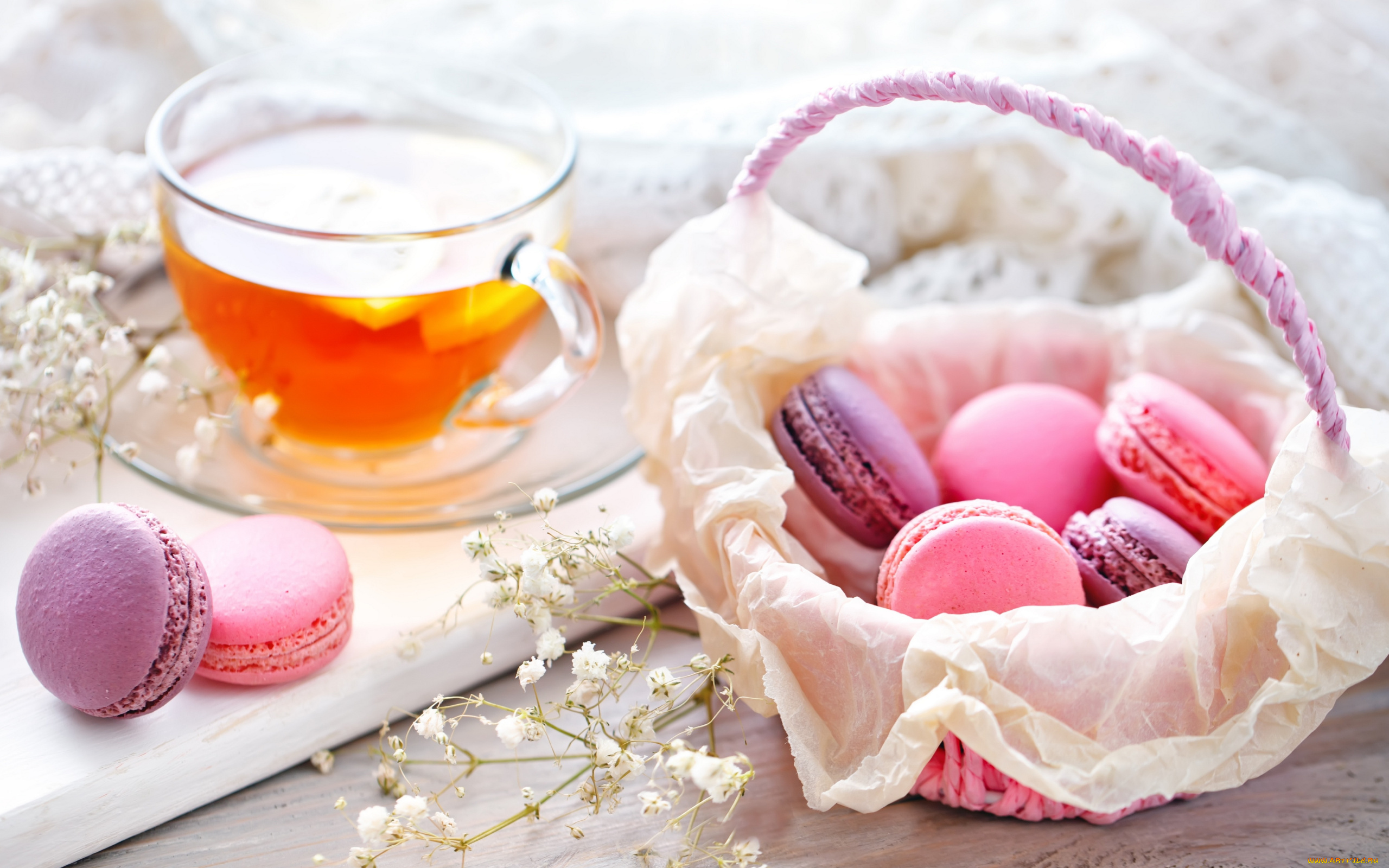 еда, макаруны, лакомство, печенье, ассорти