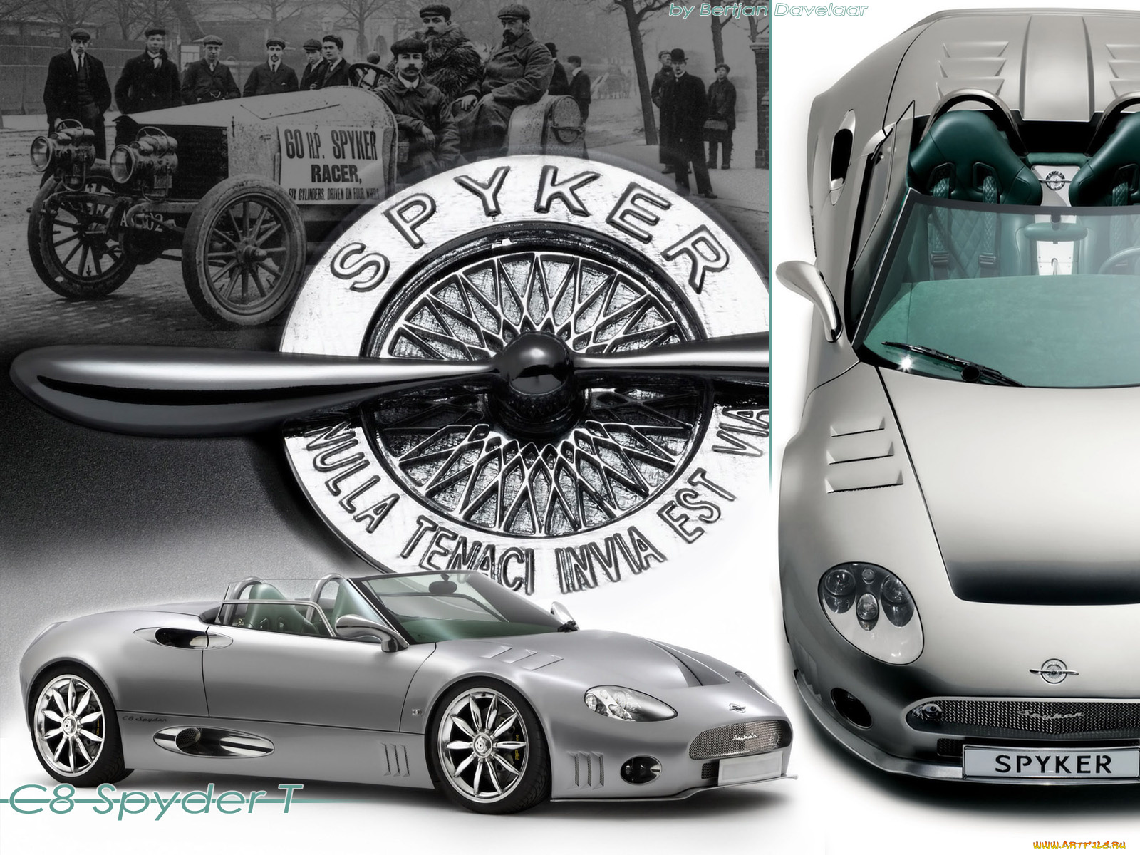 c8, spyder, автомобили, spyker